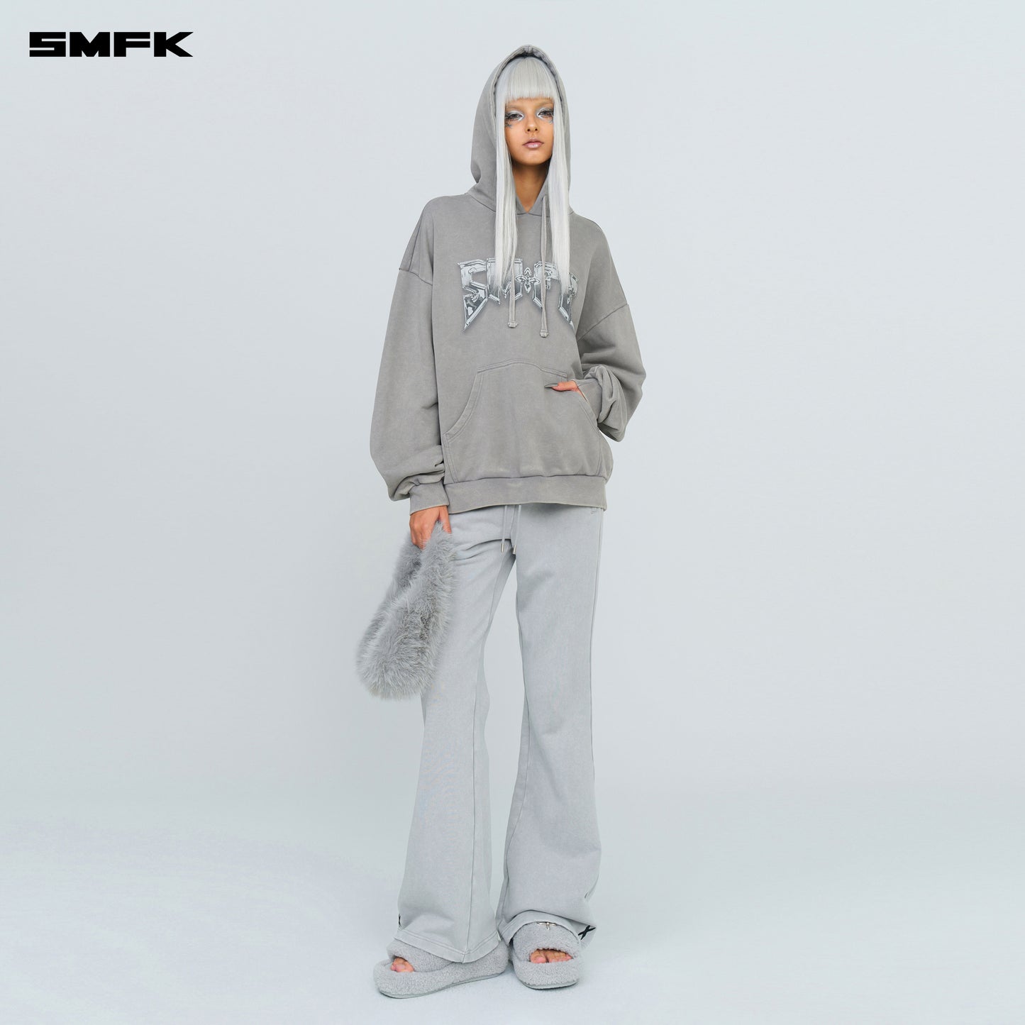 FUTURE Classic Flared Sweartpants Ash Gray