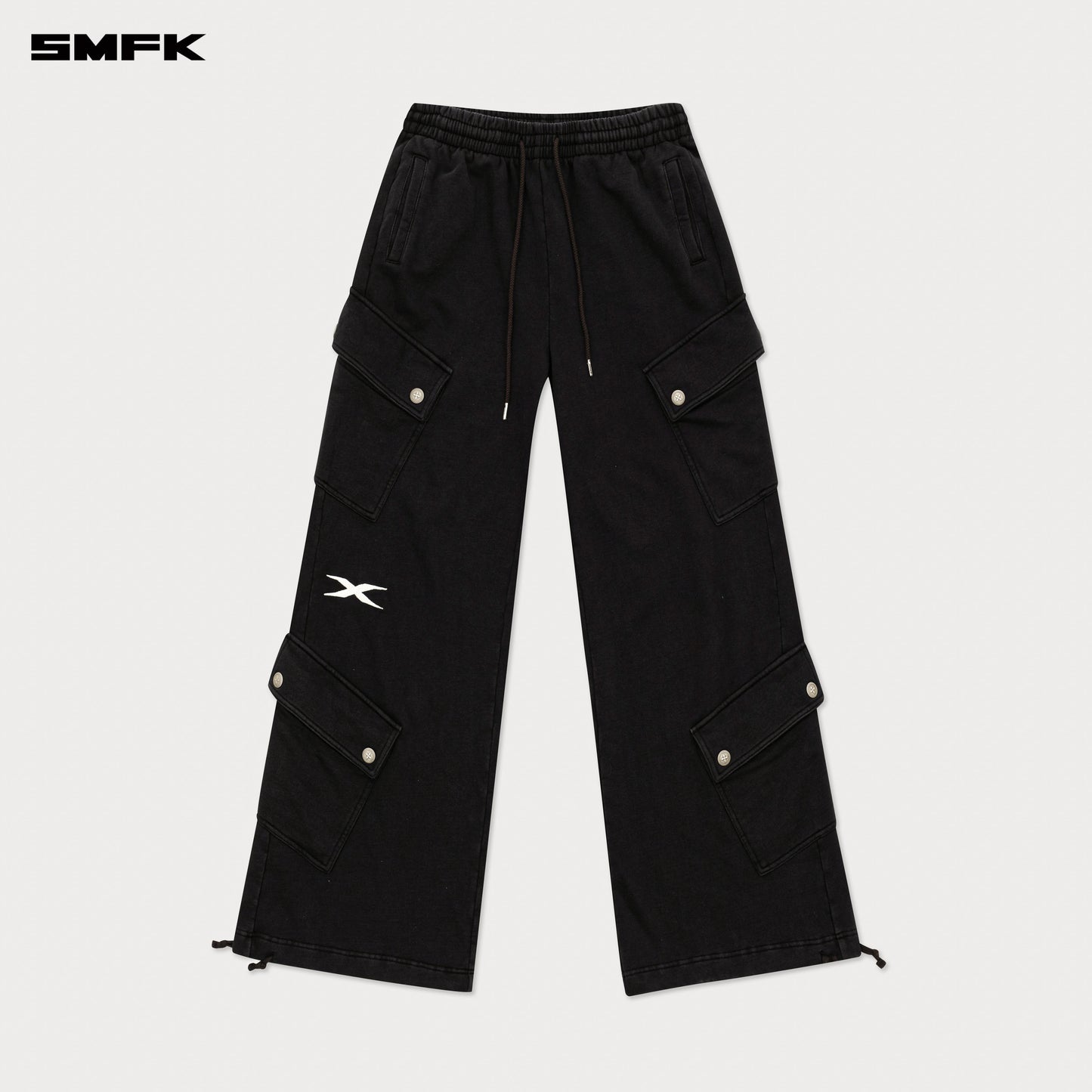 FUTURE DNA Intensify Wide-Leg Sweatpants Wilderness Black