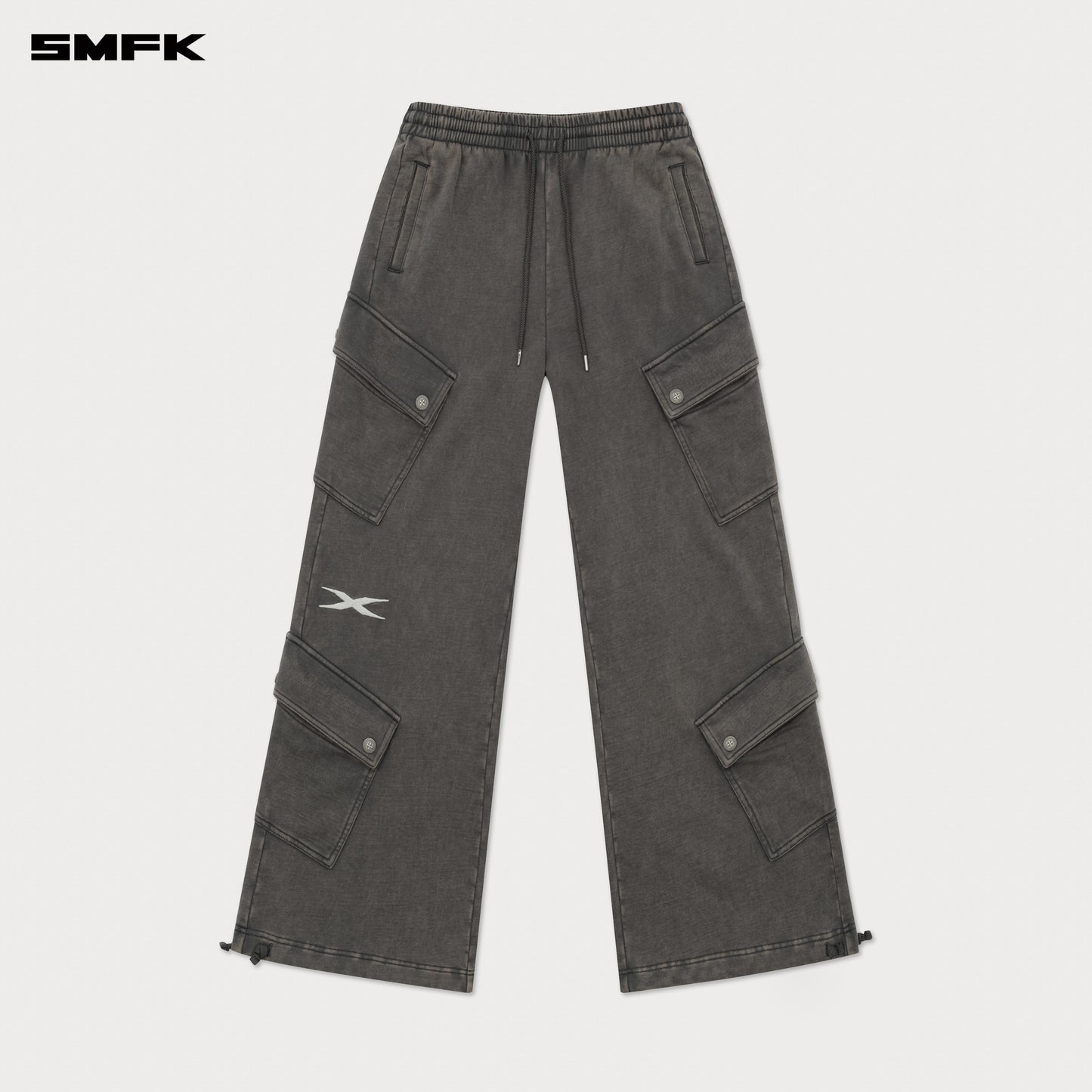 FUTURE DNA Intensify Wide-Leg Sweatpants Stormy Gray
