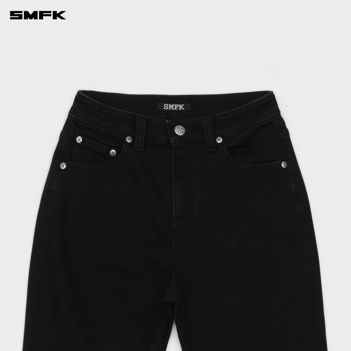 COMPASS Classic Flared Jeans Wilderness Black
