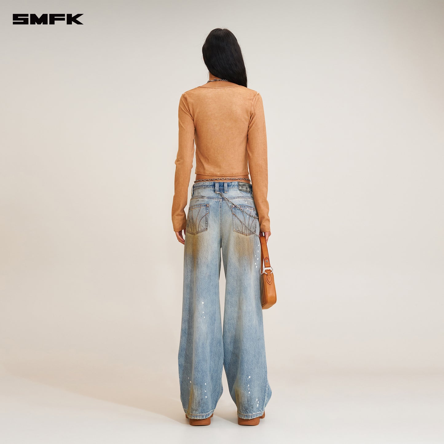 COMPASS WILD ORIGIN TOWER Denim Pants Indigo Denim