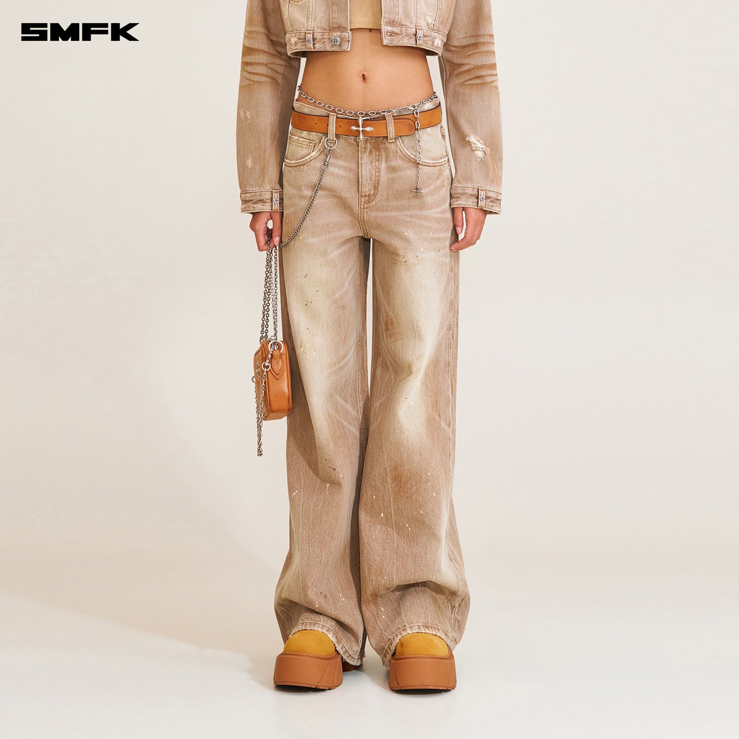 RAGE WILD HANDCRAFT TOWER Denim Pants
Wild Cowboy Brown