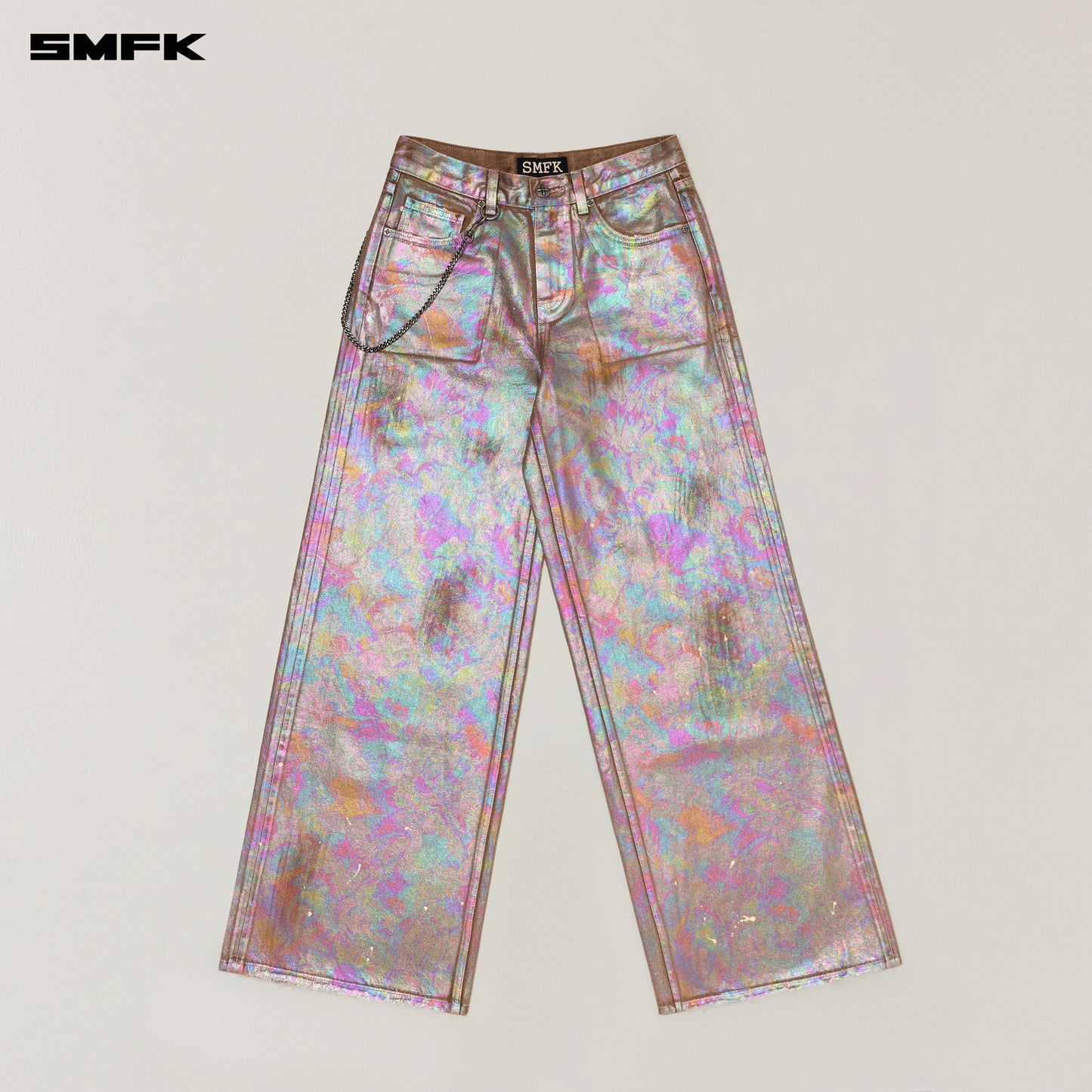 RAGE WILD FANTASY HANDCRAFT TOWER Denim Pants Fantasy Land