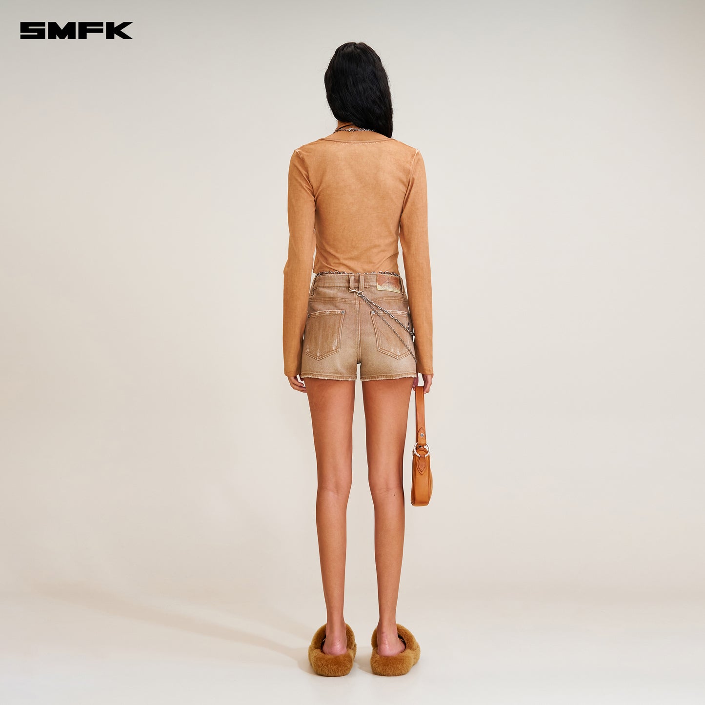 RAGE WILD Handcrat High Waist Denim Shorts
Wild Cowboy Brown