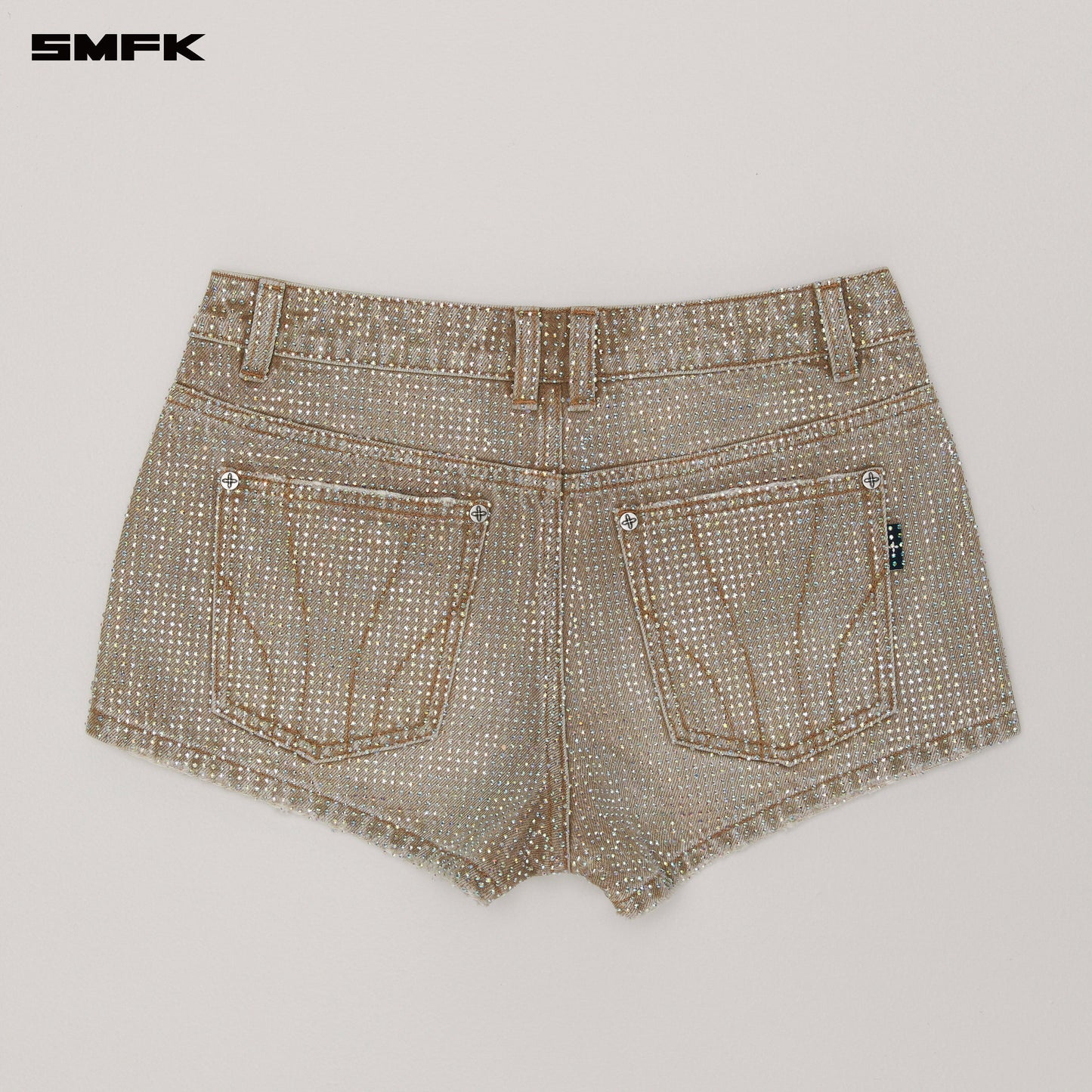 RAGE WILD Diamond Denim Shorts Low Wild Diamond