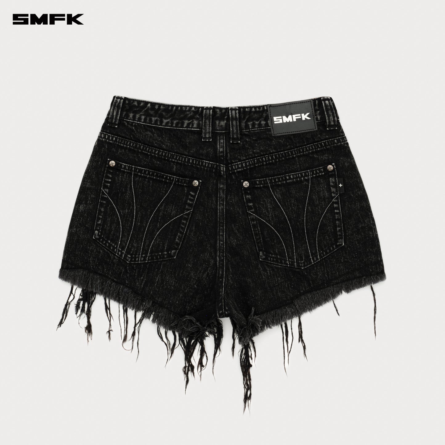 COMPASS Classic Wild Denim Shorts Onyx Denim
