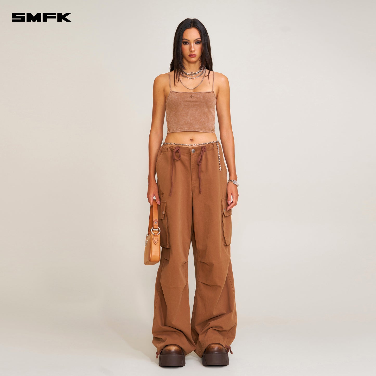 COMPASS Retro Para Pants Wild Horse Brown