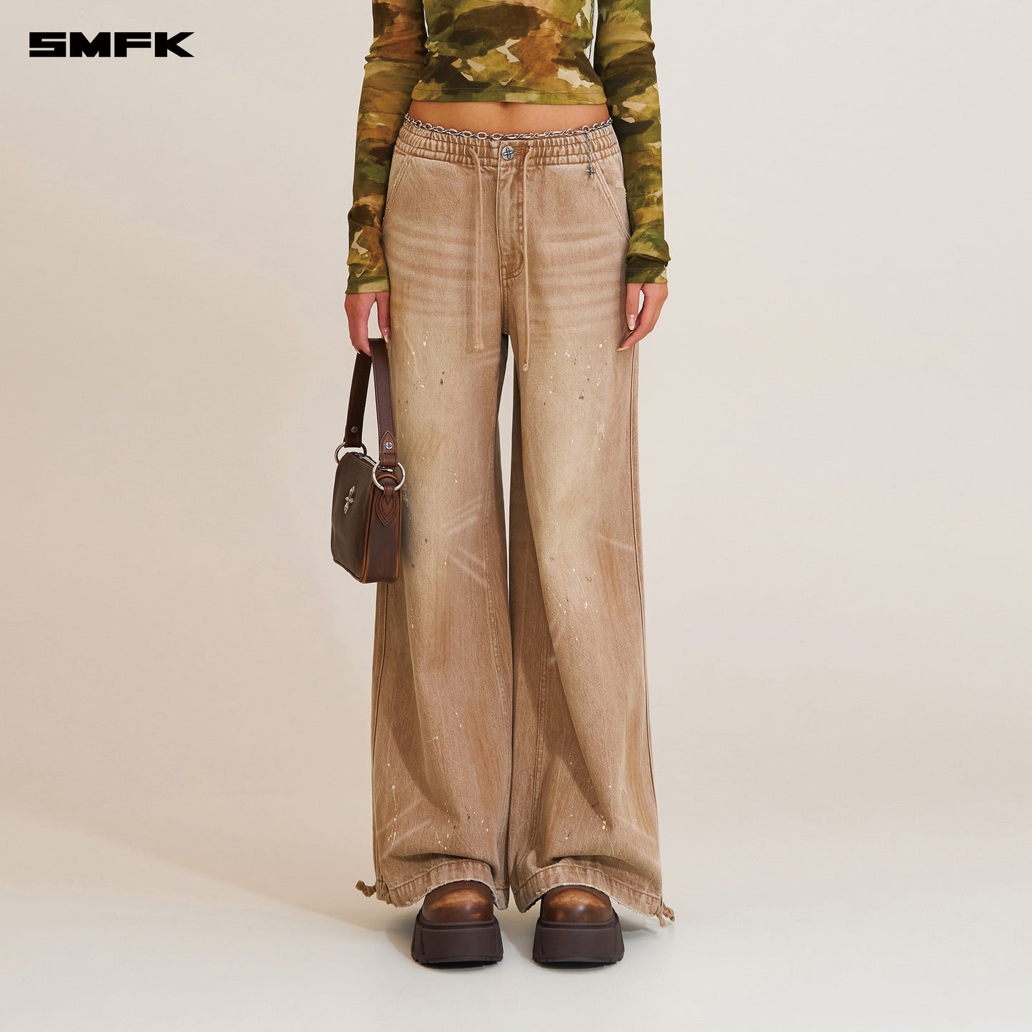 RAGE WILD ORIGIN HANDCRAFT TOWER Sports Cargo Pants/ Wild Cowboy Brown