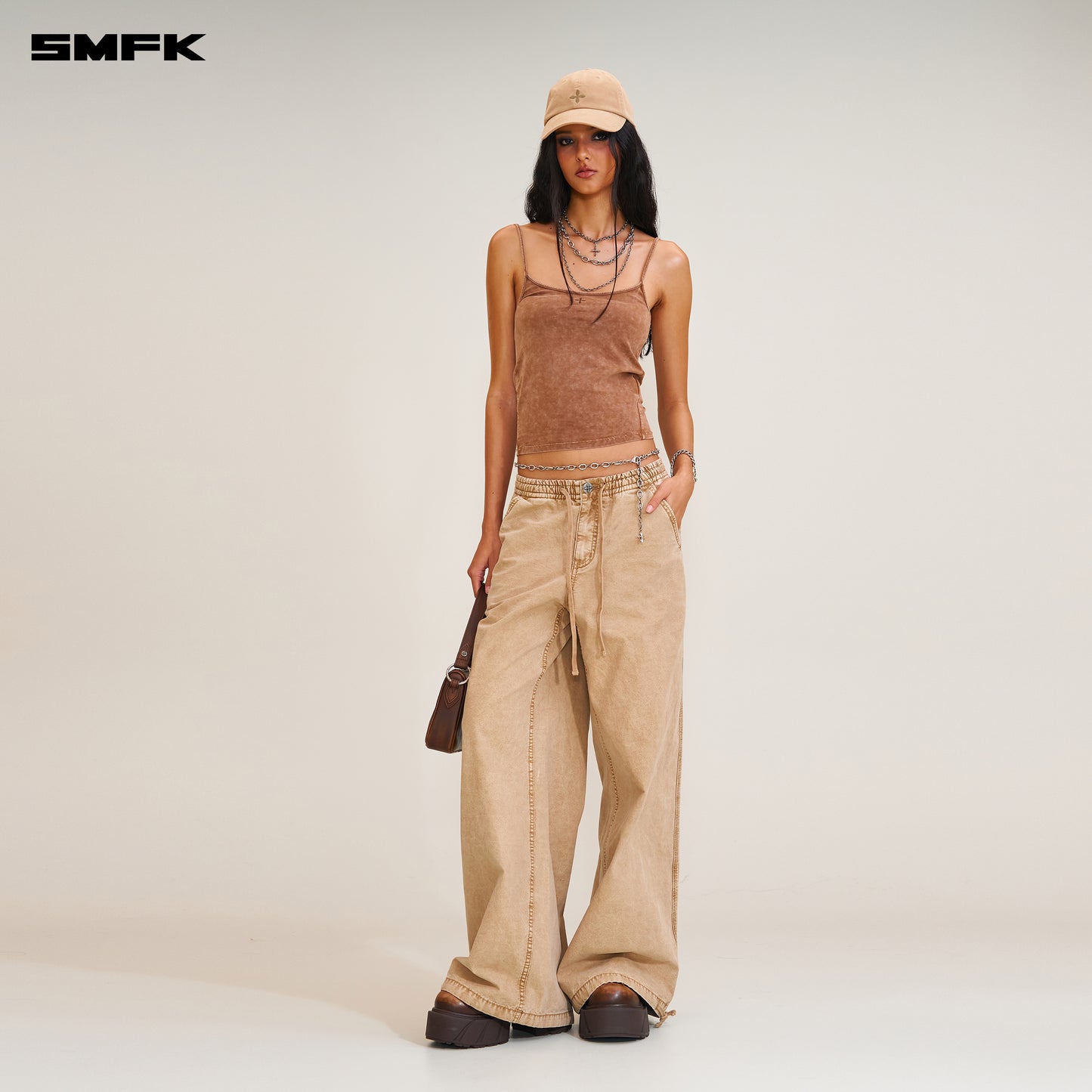 RAGE WILD ORIGIN HANDCRAFT TOWER Sports Cargo Pants Sandy Khaki