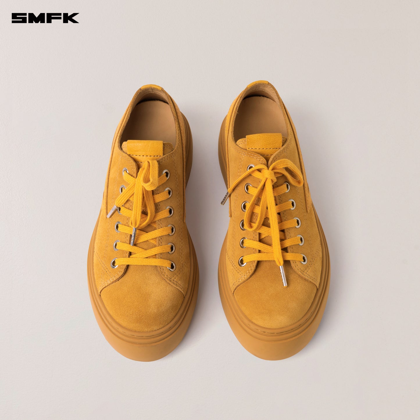 COMPASS Meteor Suede Leather Sneaker Ginger