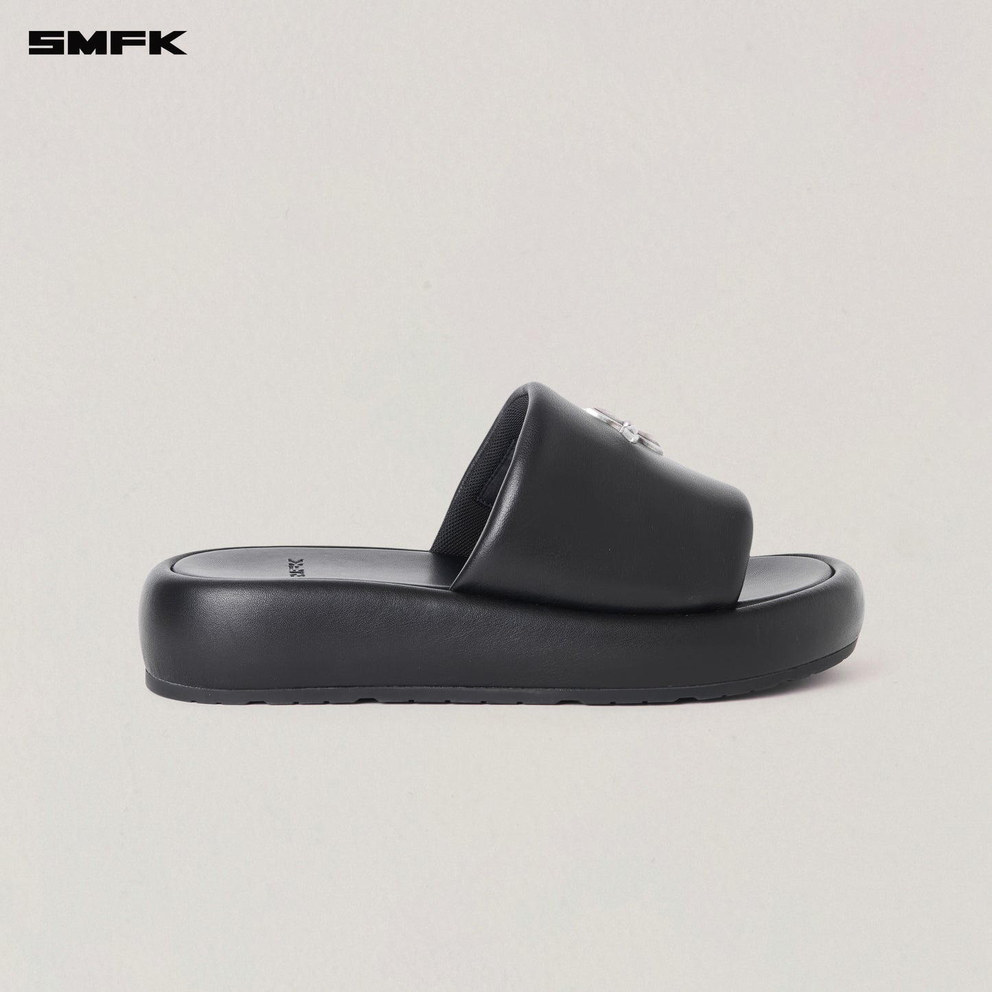 COMPASS MODE UNITY LEATHER SLIPPER Wilderness Black