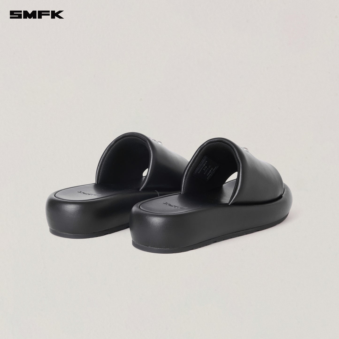 COMPASS MODE UNITY LEATHER SLIPPER Wilderness Black