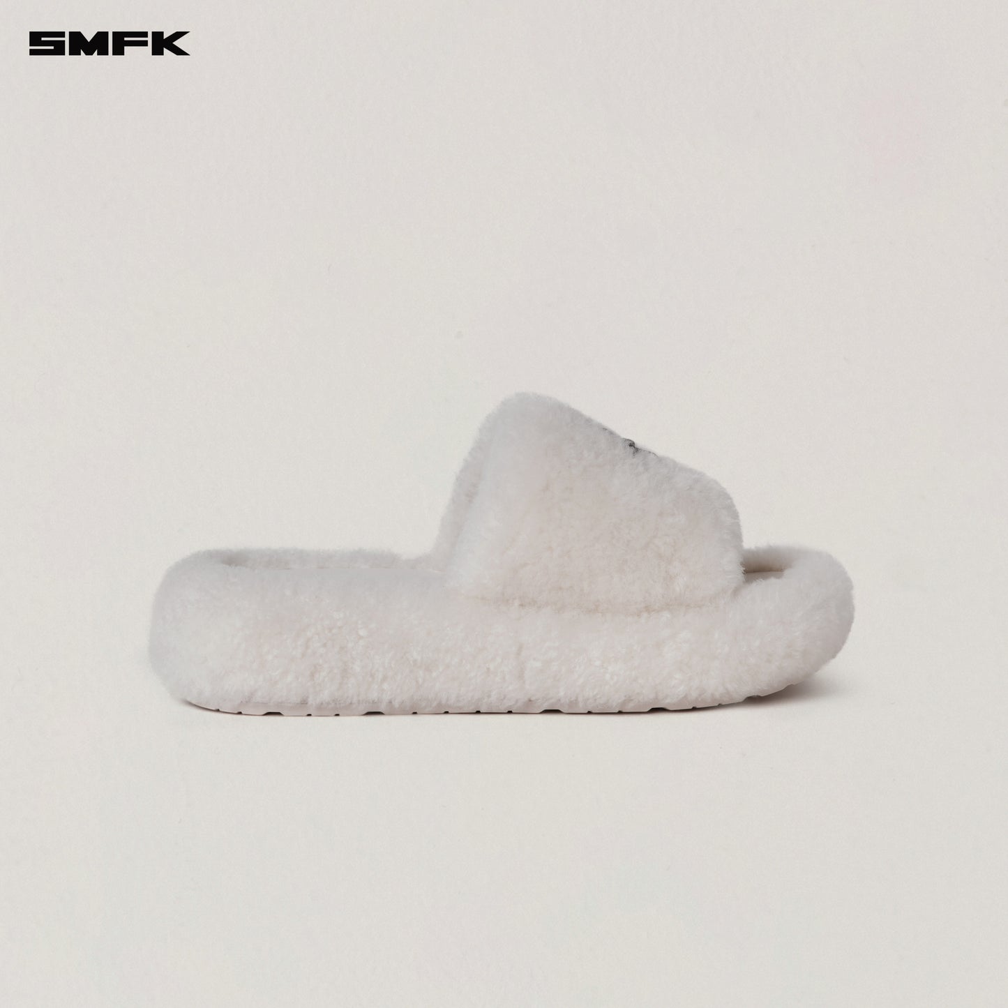 COMPASS MODE UNITY SHEARLING SLIPPER Alpine White