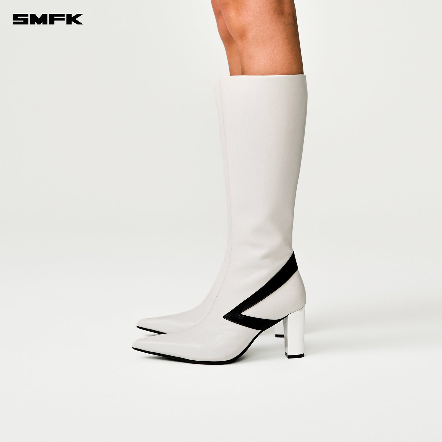 COMPASS METEOR High-heeled Boots Alpine White