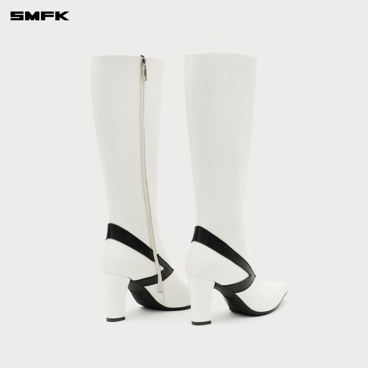 COMPASS METEOR High-heeled Boots Alpine White