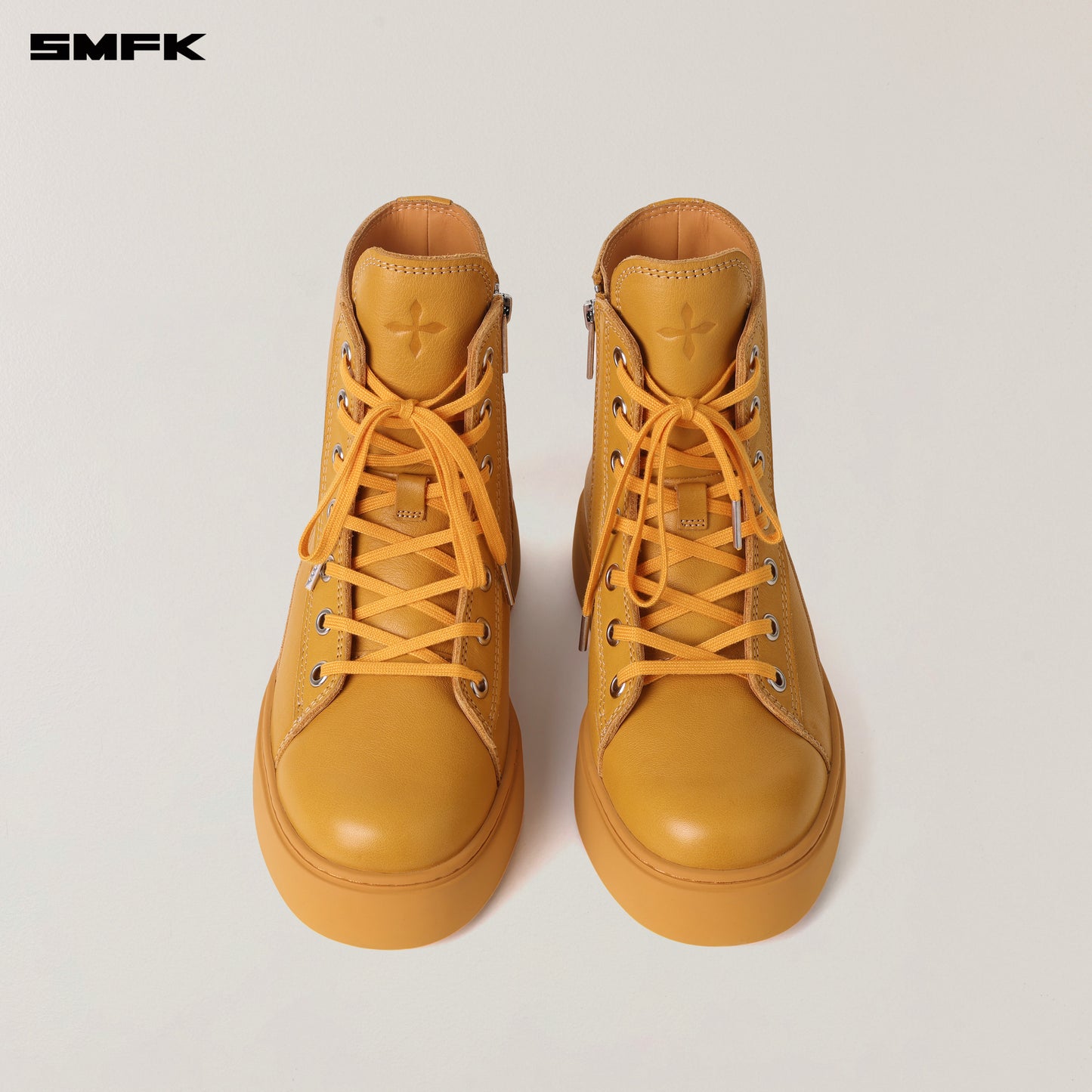 COMPASS ORIGIN Leather Sneaker Ginger