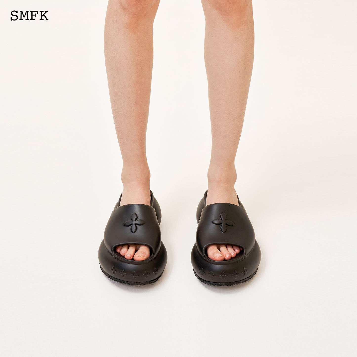 COMPASS WAVE Platform Bumper Sandal Wilderness Black