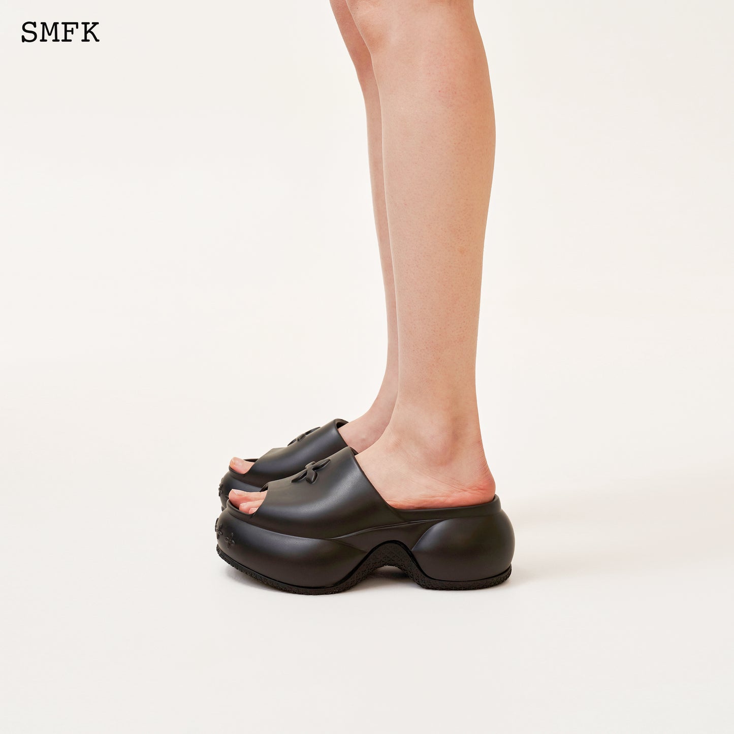 COMPASS WAVE Platform Bumper Sandal Wilderness Black