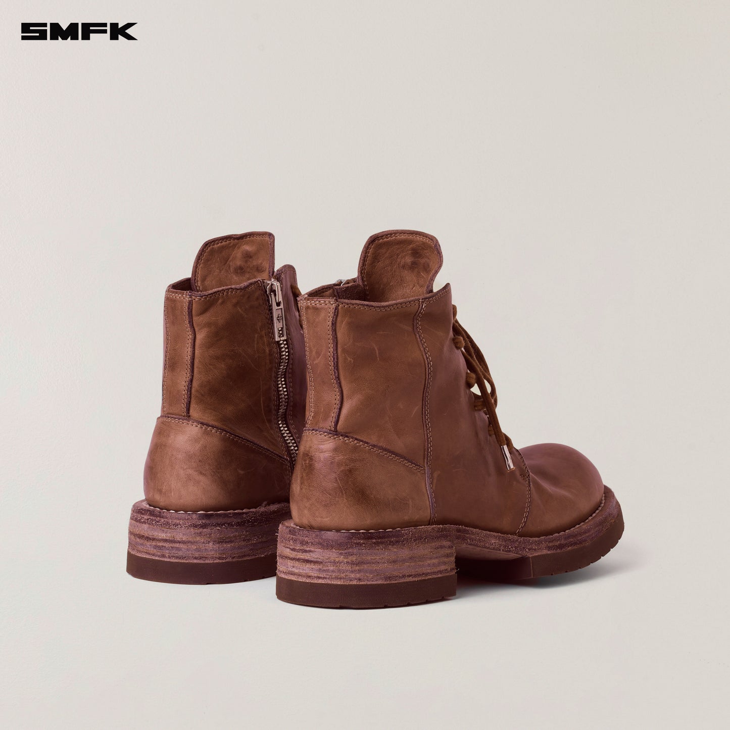 RAGE WILD ORIGIN GOODYEAR HORSE Leather Rider Boots Wild Brown