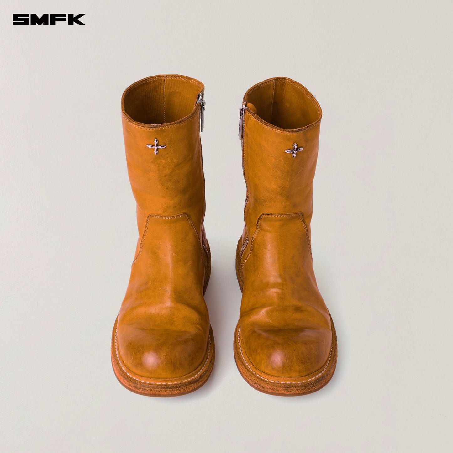 RAGE WILD ORIGIN GOODYEAR HORSE Tall Leather Rider Boots Golden Sun