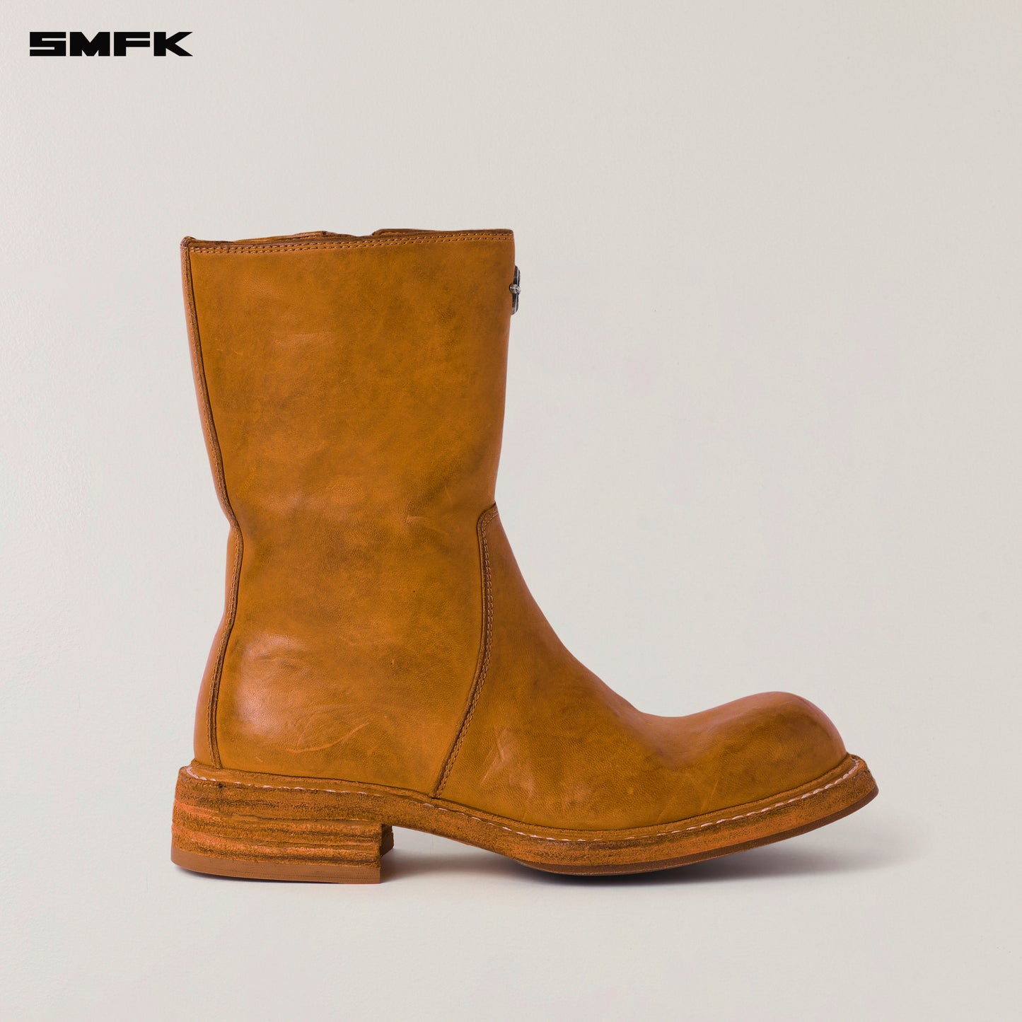 RAGE WILD ORIGIN GOODYEAR HORSE Tall Leather Rider Boots Golden Sun