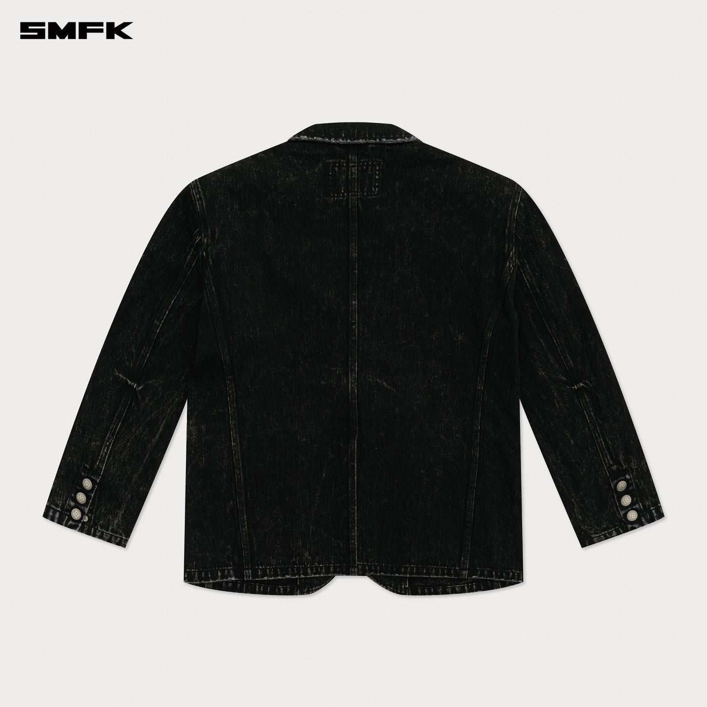 COMPASS WILD Oversized Blazer Onyx Denim
