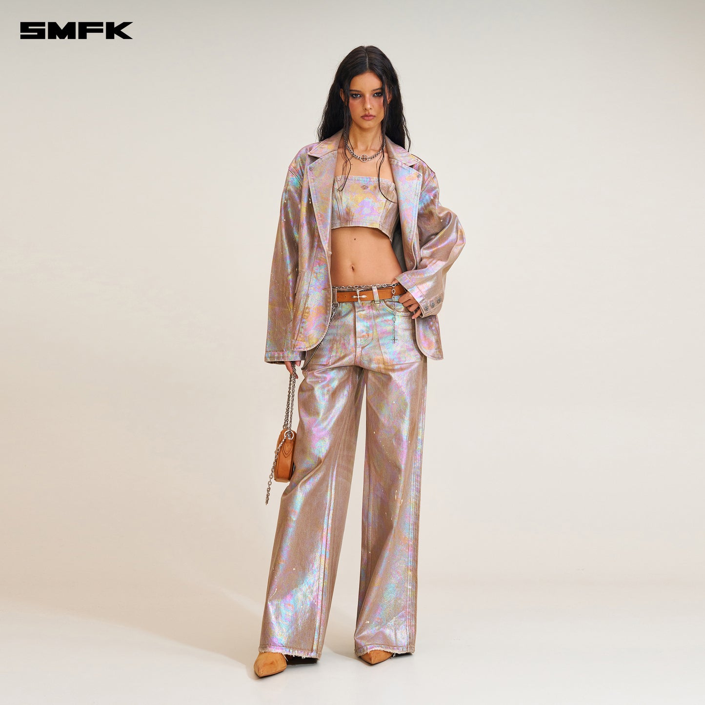 RAGE WILD ORIGIN Handcraft Fantasy Denim Suit Fantasy Land