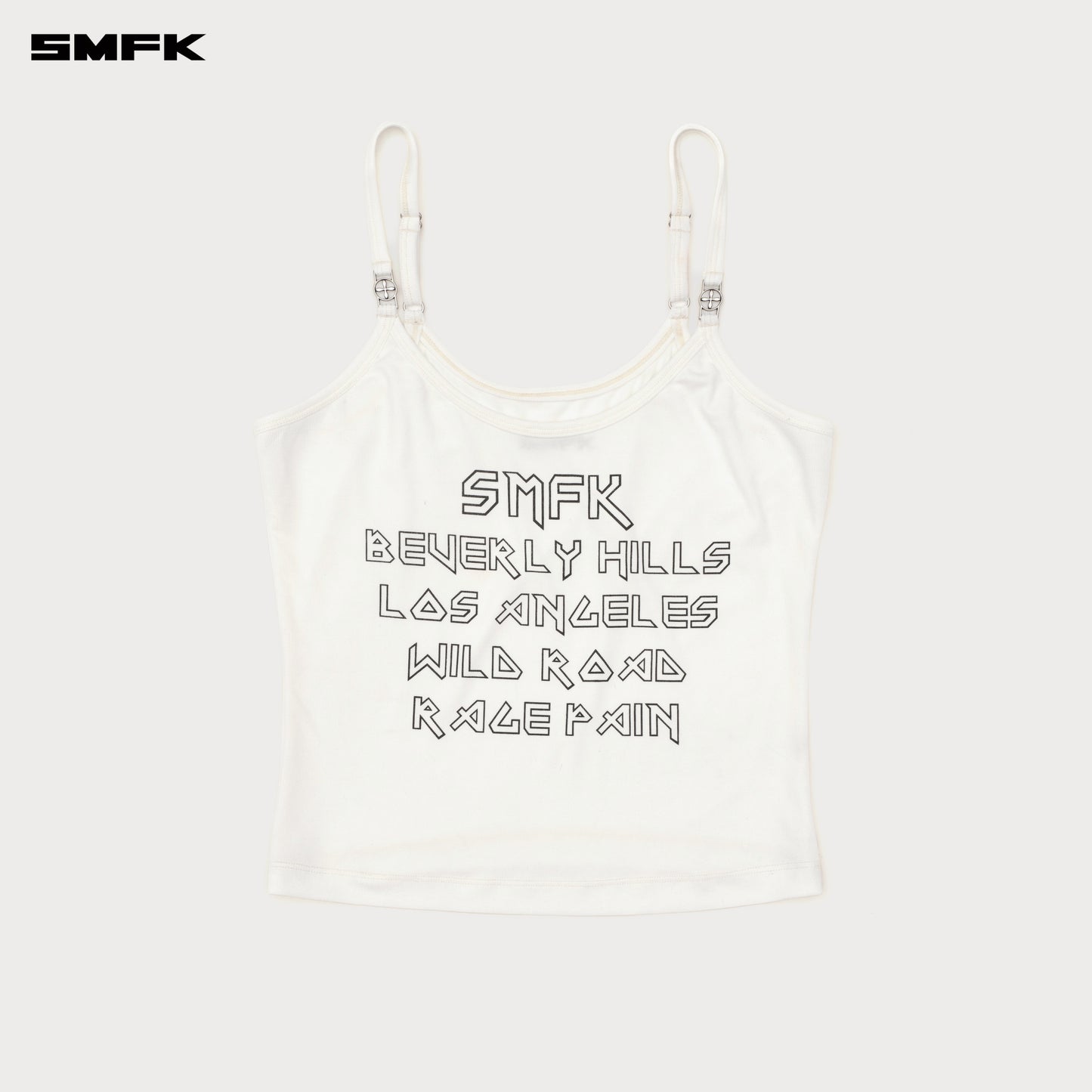 FUTURE MIRAGE Sports Strap Top (Beverly Hills Edition) Alpine White