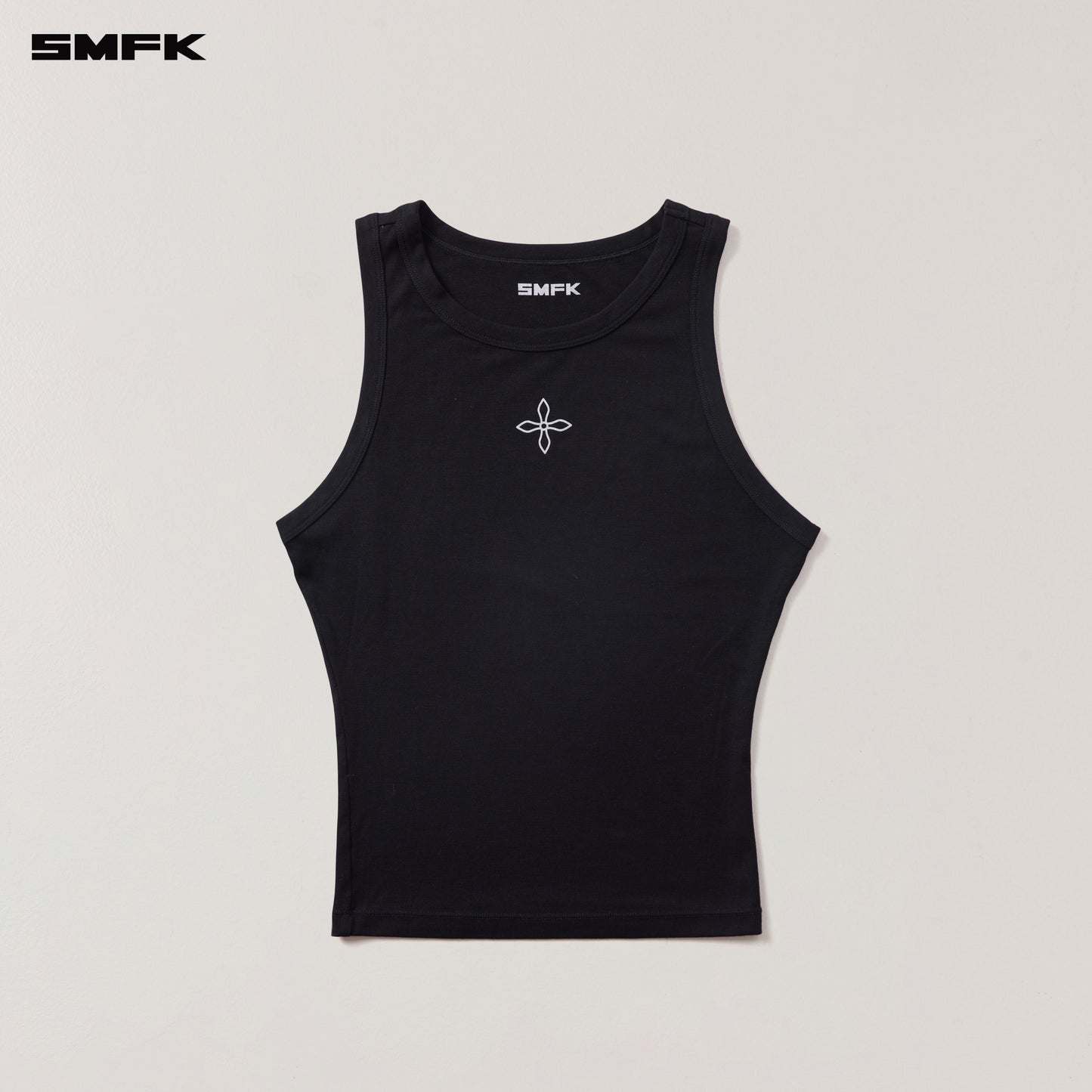 COMPASS STAMP ACETATE BODY SPORTS TANK Wilderness Black