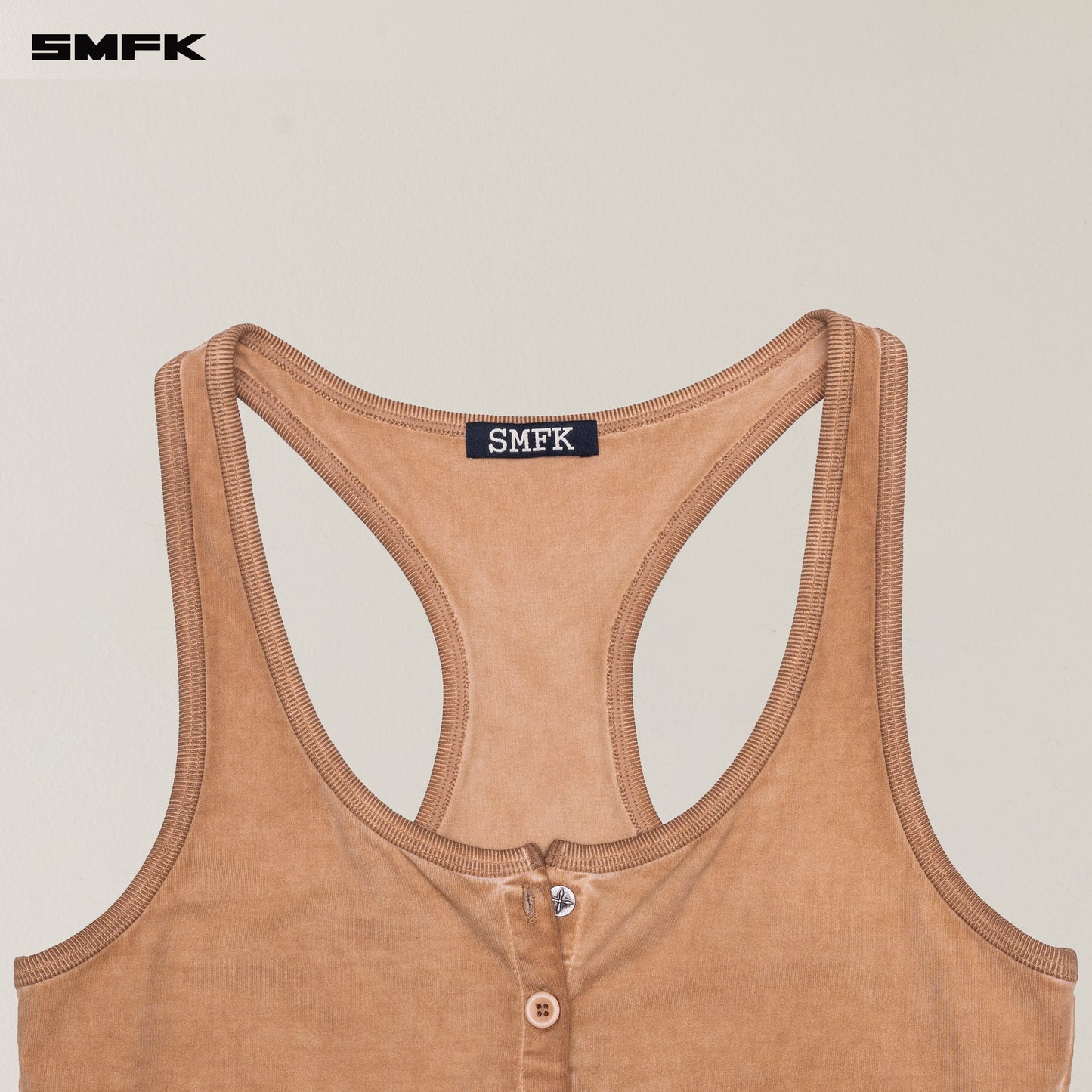 VINTAGE HURRICANE Fade Gym Vest Fading Desert