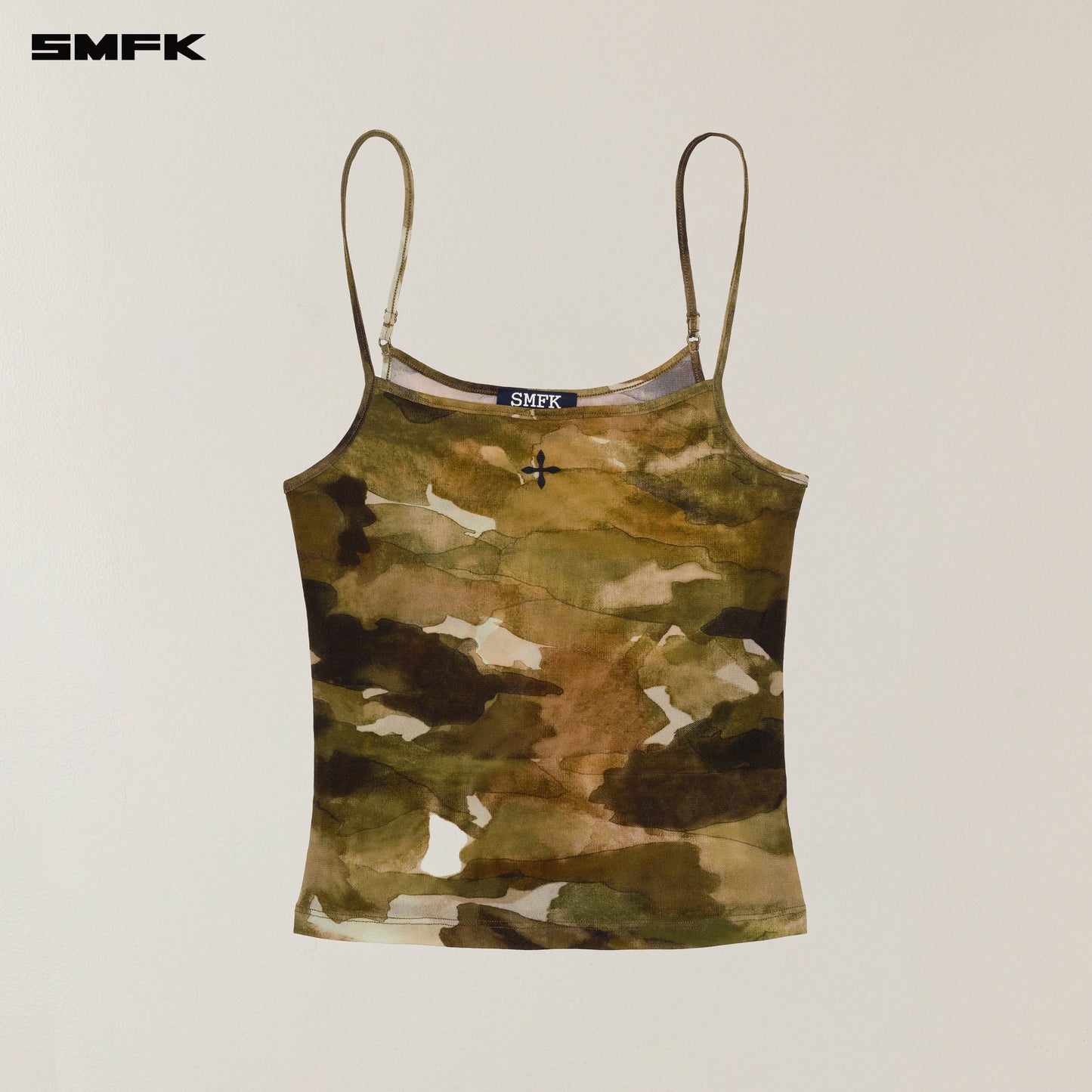 VINTAGE Sports Camisole Chinese Ink Camouflage