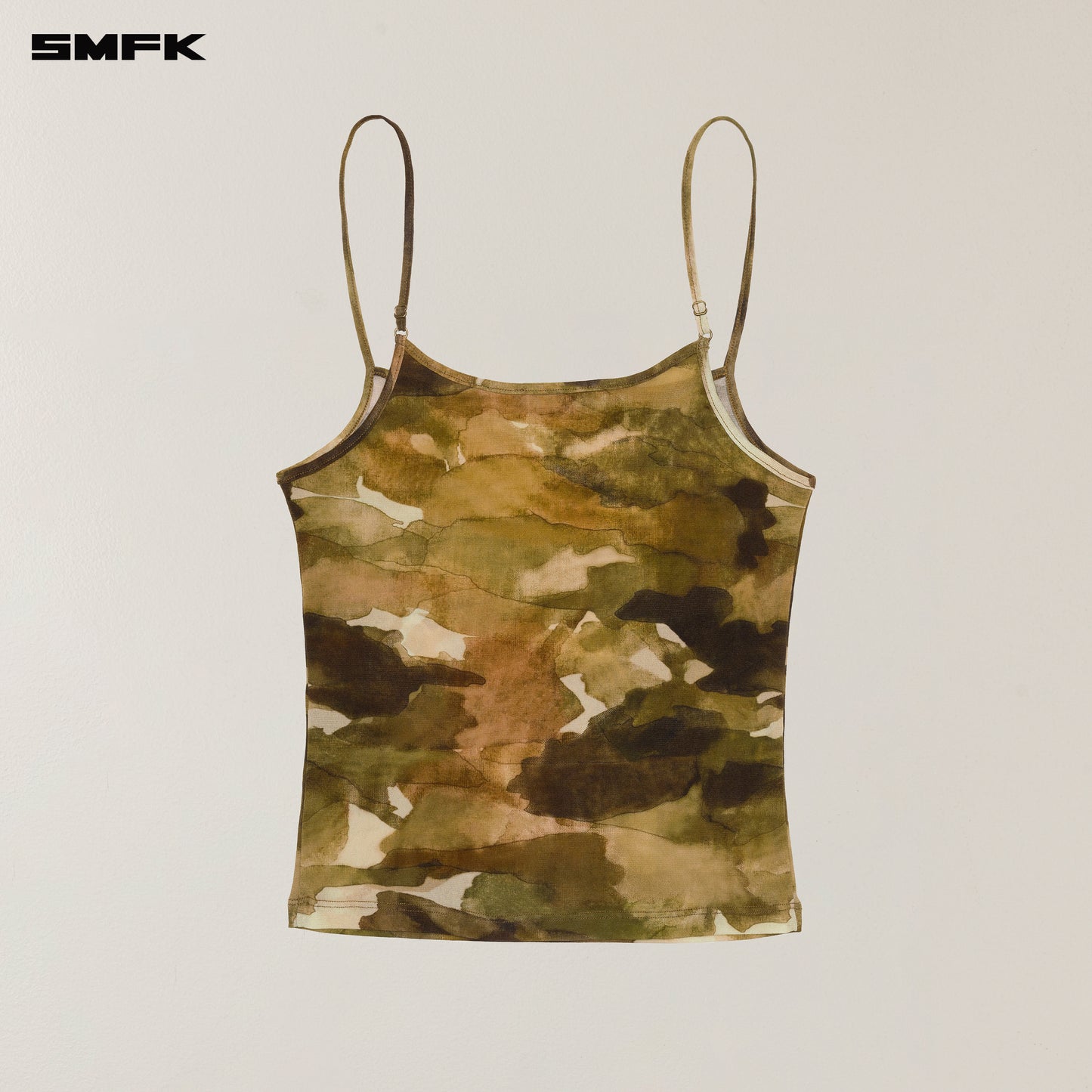 VINTAGE Sports Camisole Chinese Ink Camouflage