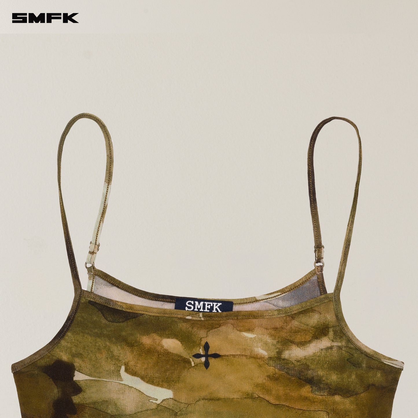 VINTAGE Sports Camisole Chinese Ink Camouflage