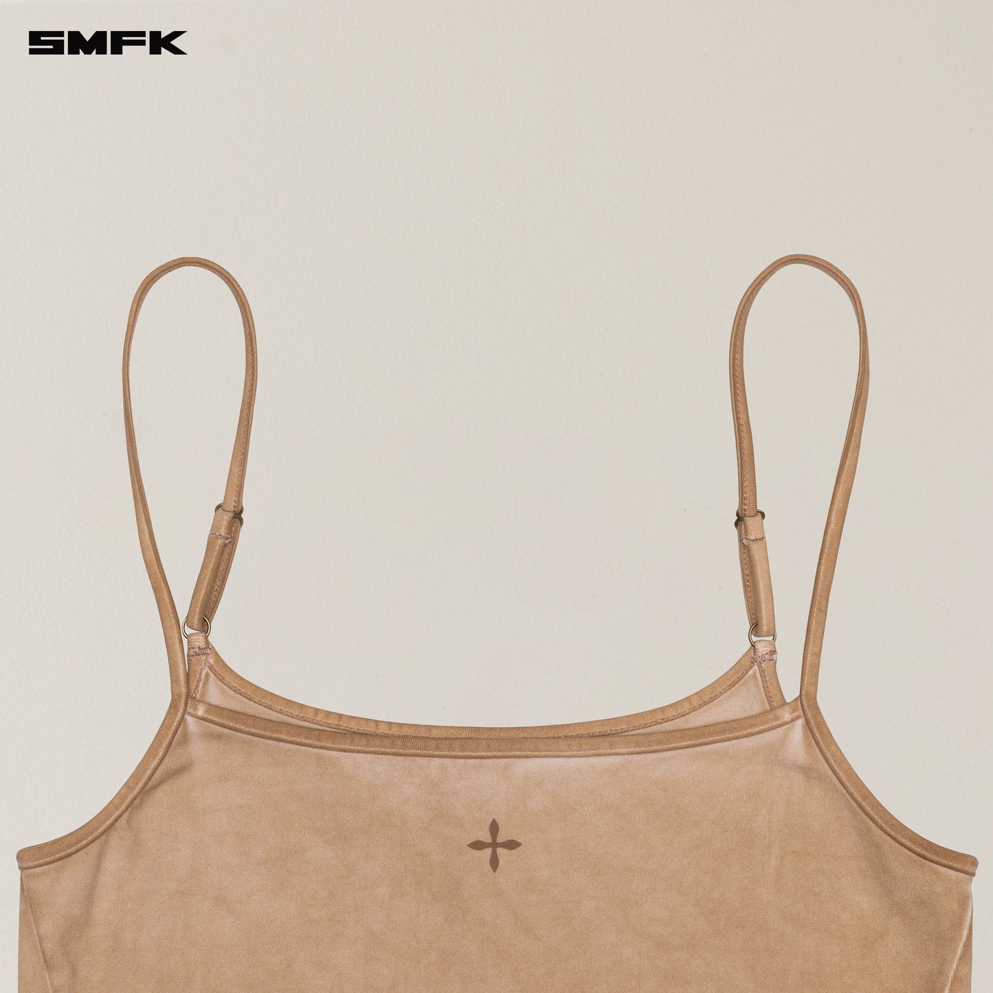 VINTAGE STORM Fade Dye Short Camisole Fading Desert