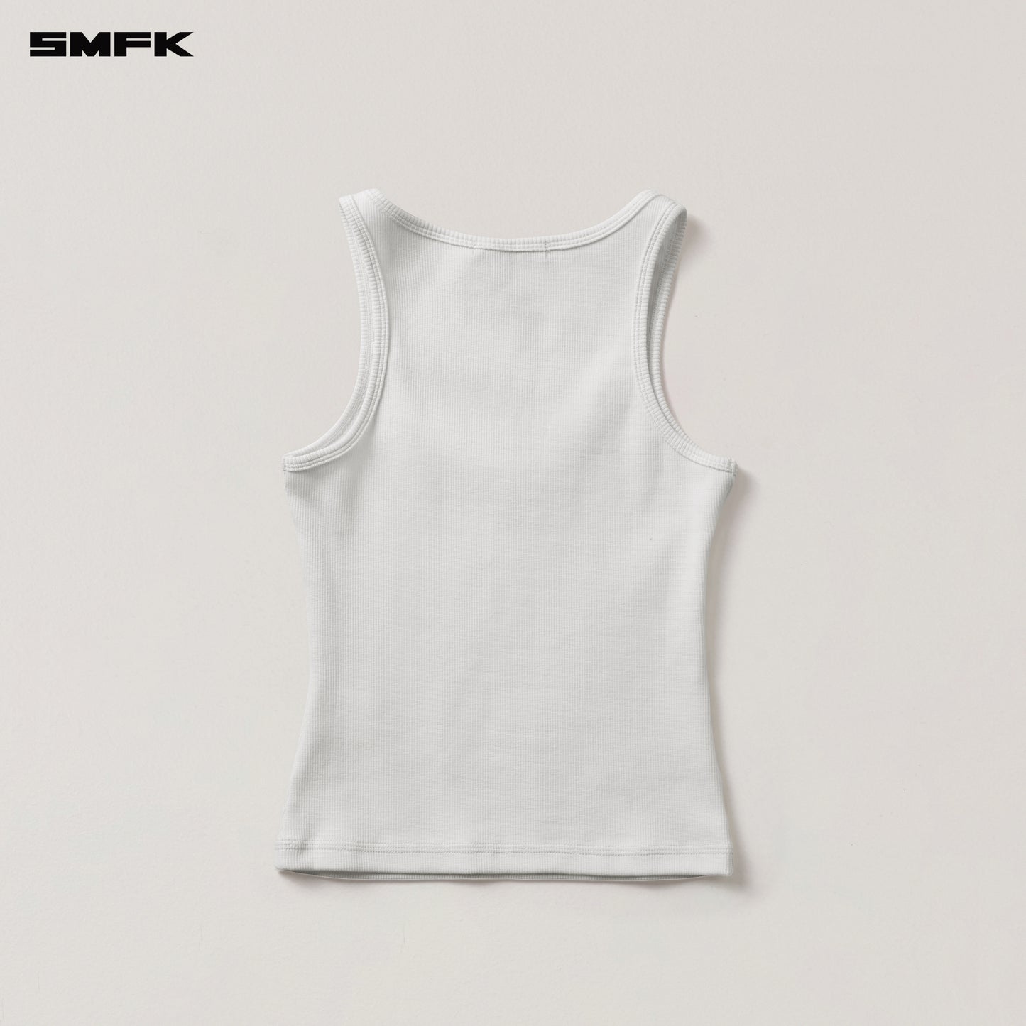 VINTAGE STORM FADE RIDER TANK Alpine White