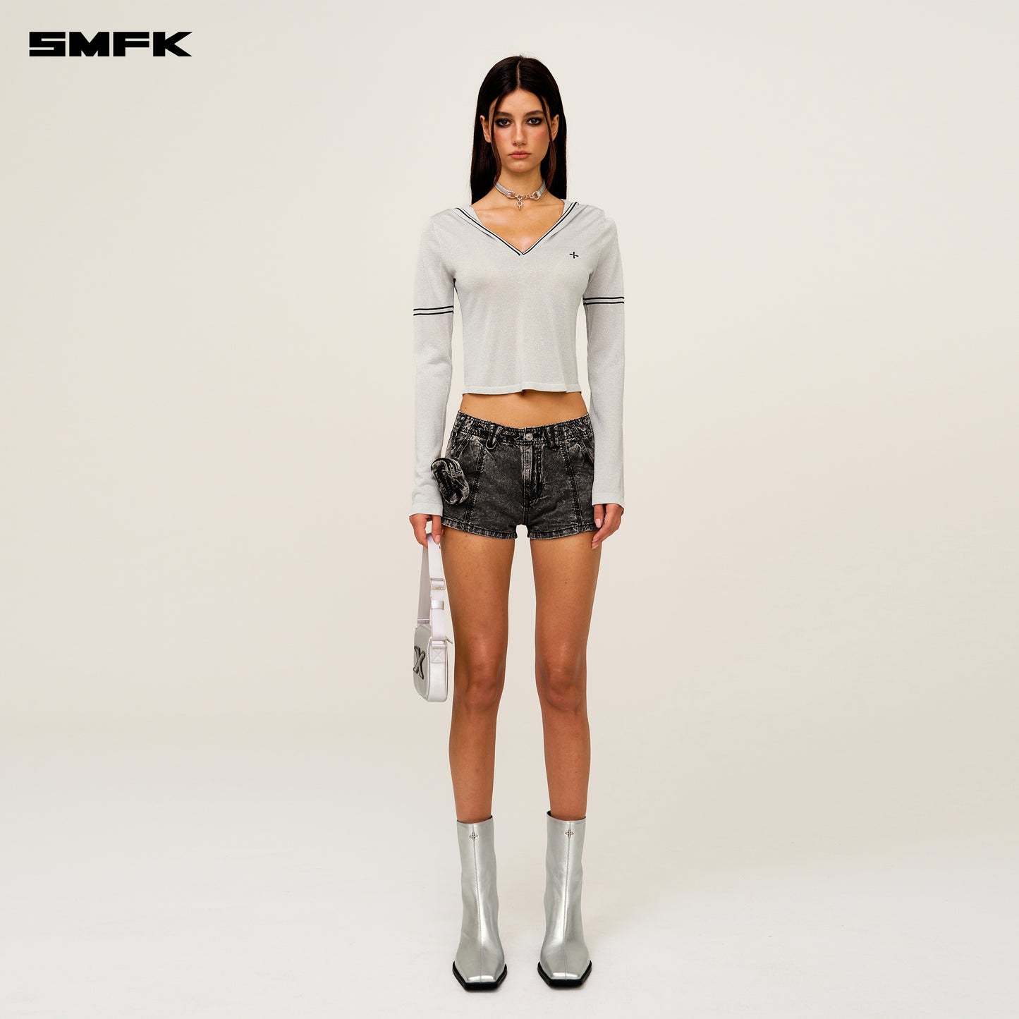 FUTURE STORM Outdoor Cargo Shorts Moonlight Gray