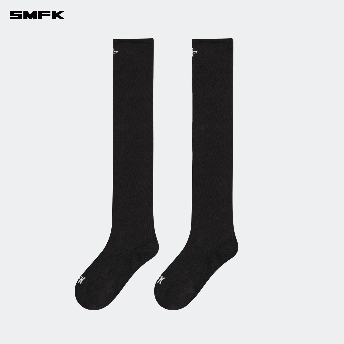 COMPASS HUG Sports High-Calf Socks Wilderness Black