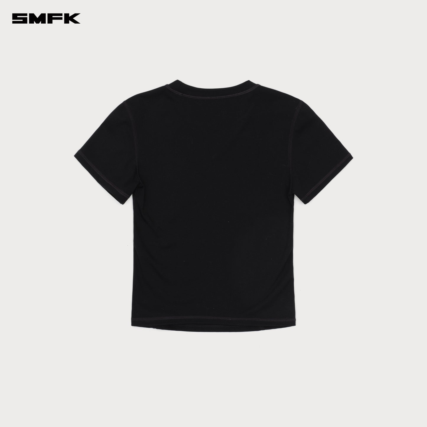 COMPASS WAVE Body-shaping Skin Tee Wilderness Black