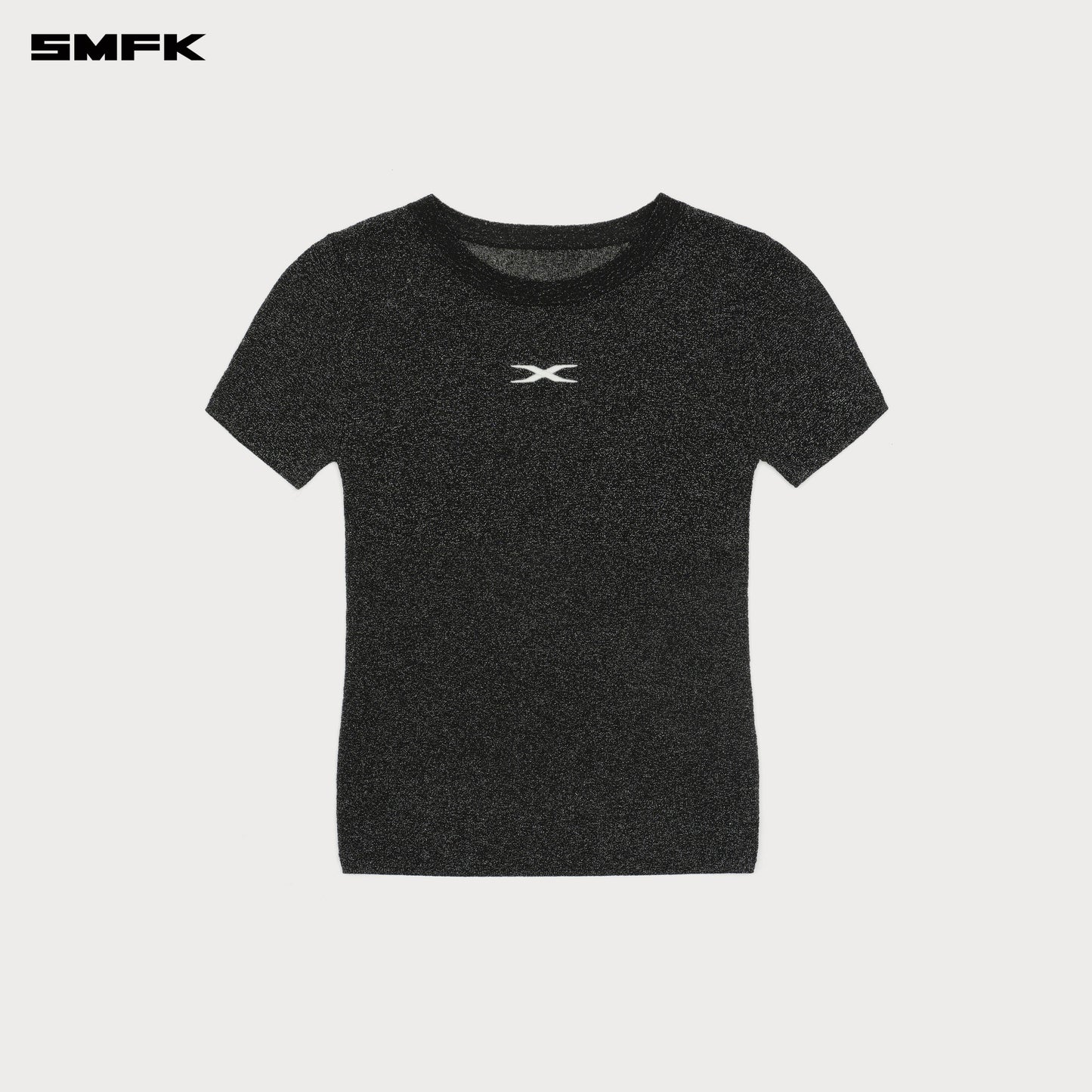 FUTURE Nebula Knitting Tee Stardust Black