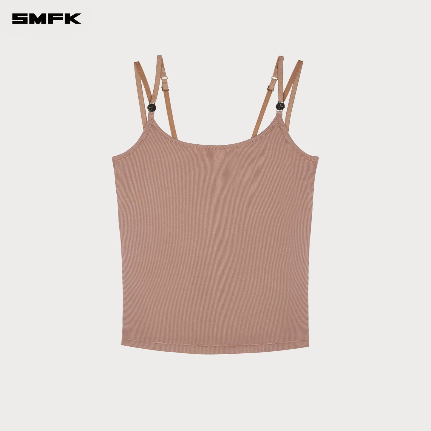 COMPASS HUG Slim Sports Tank Top Deep Nude