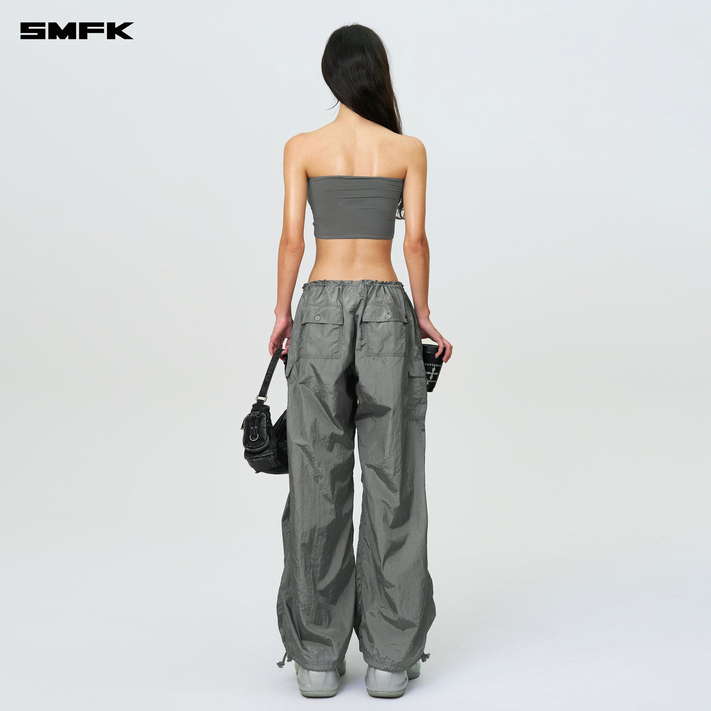 COMPASS HUG Skin Tube Top Concrete Gray