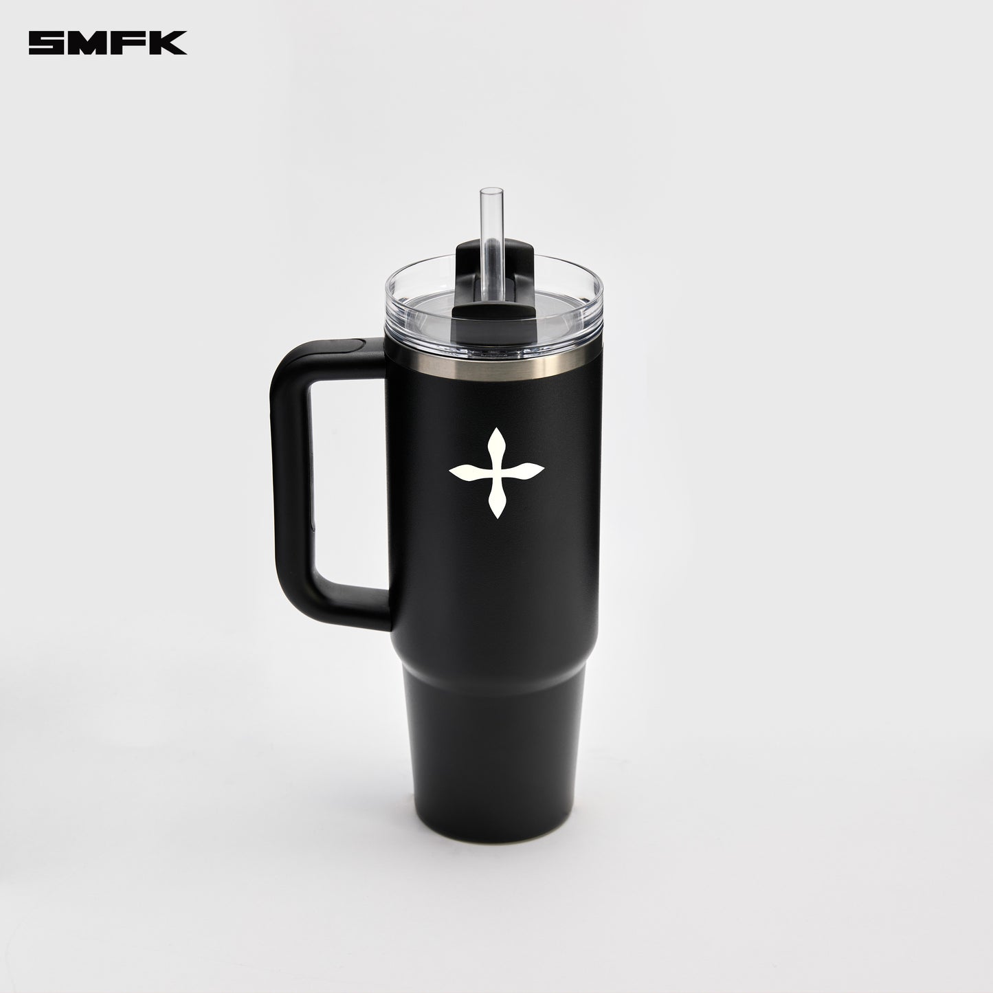 STANLEY Stainless Steel Straw Tumbler (SMFK Beverly Hills Boutique Limited Edition) Wilderness Black