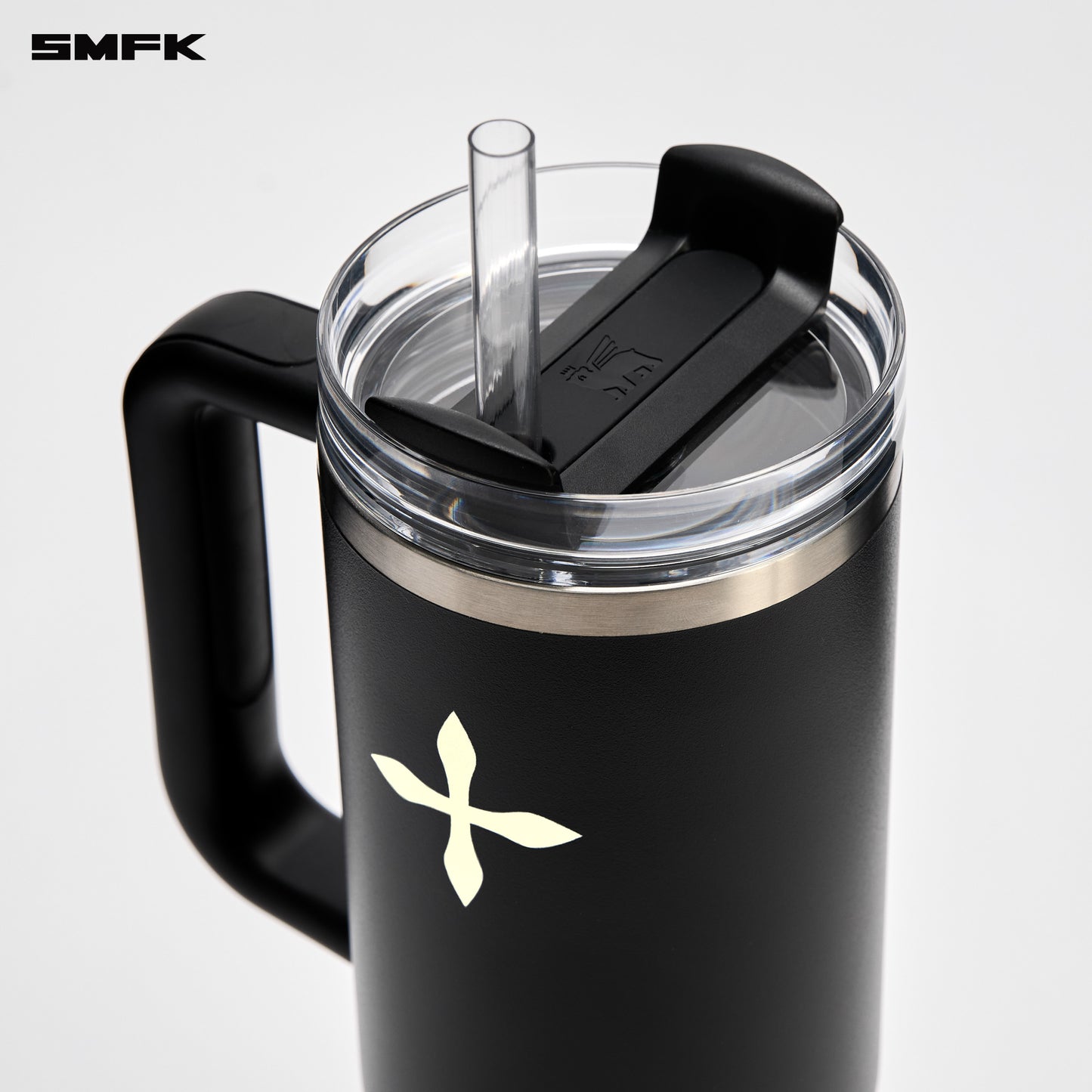 STANLEY Stainless Steel Straw Tumbler (SMFK Beverly Hills Boutique Limited Edition) Wilderness Black