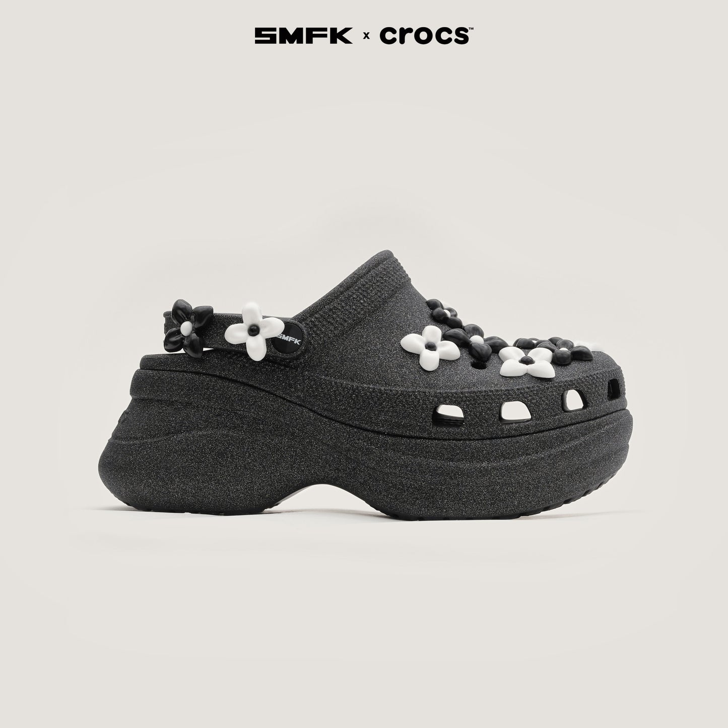 SMFK X CROCS BAE CLOG Black Diamond