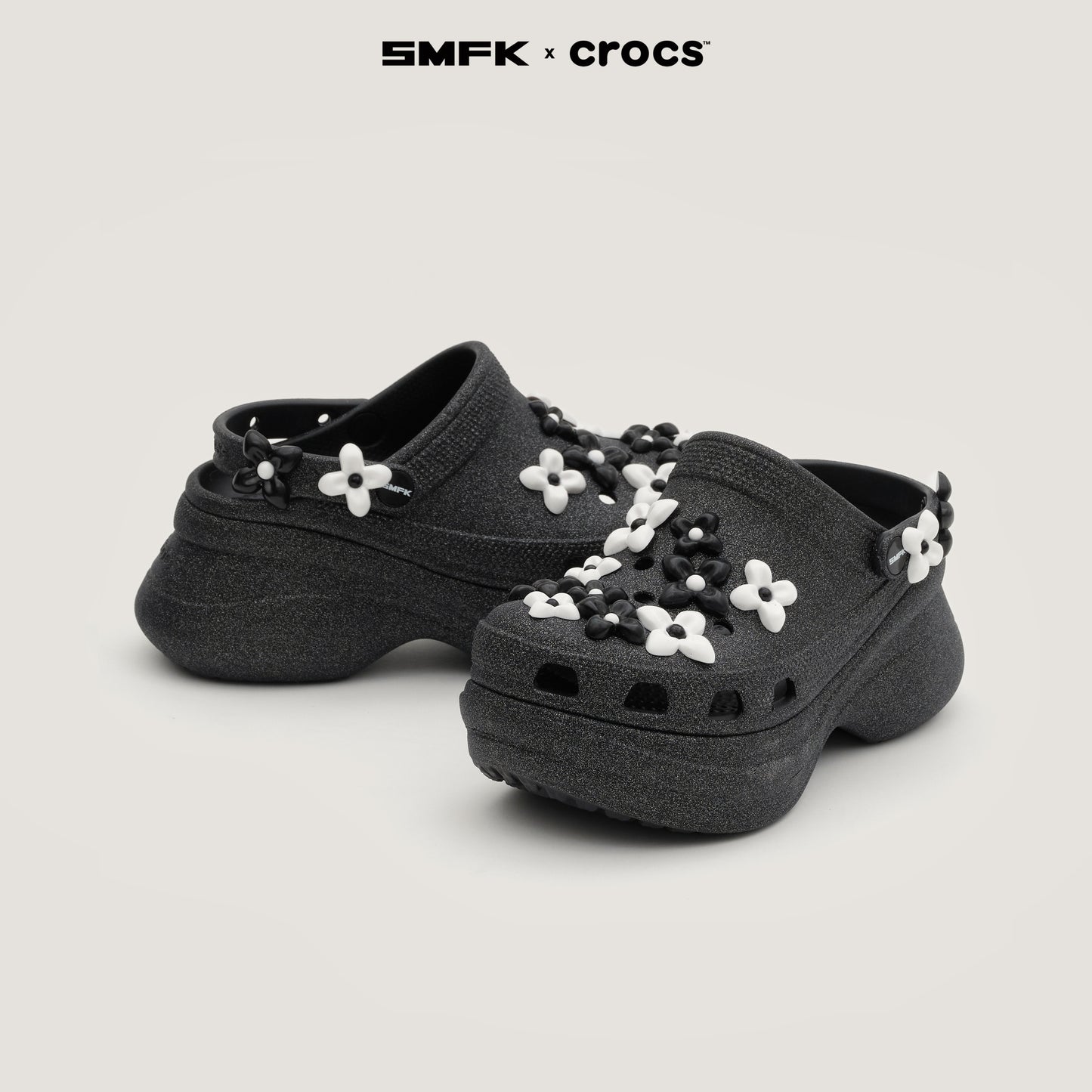SMFK X CROCS BAE CLOG Black Diamond