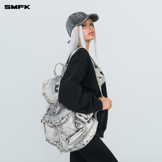 COMPASS Tarpan Denim Backpack Stormy Gray (Large)