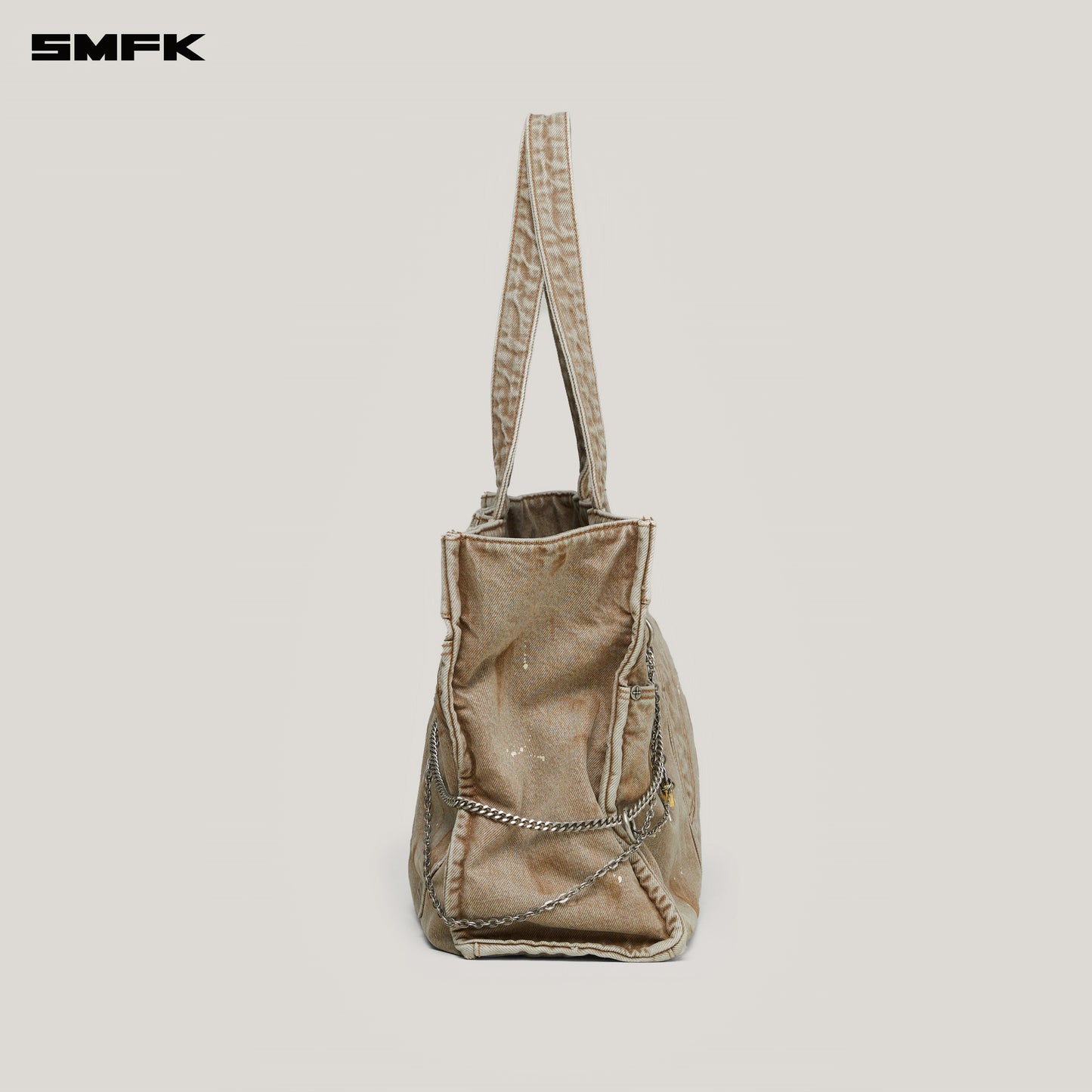 RAGE WILD Brick Denim Tote/Large Wild Cowboy Brown