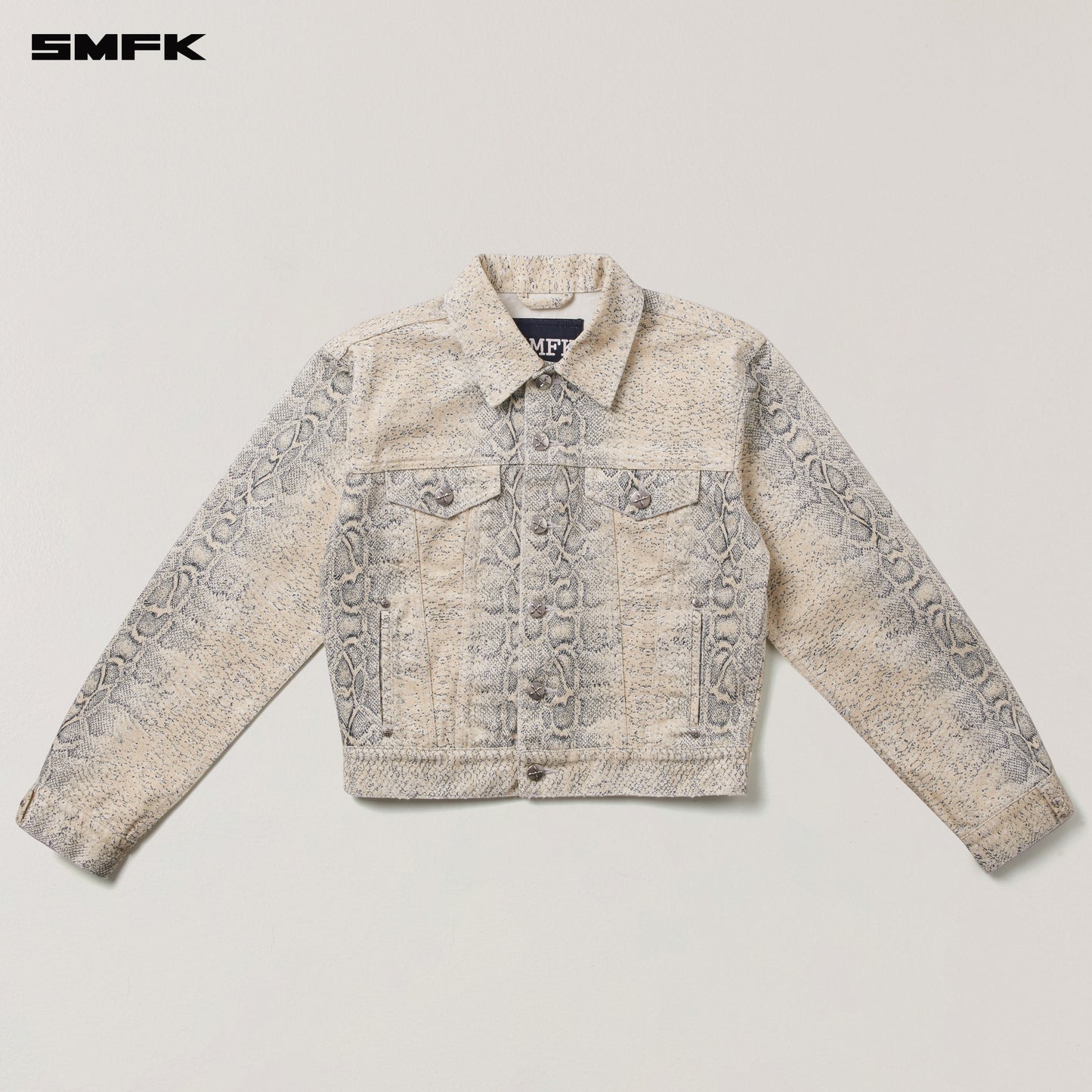 COMPASS PERMANENT SLIM DENIM JACKET Mirage Cobra
