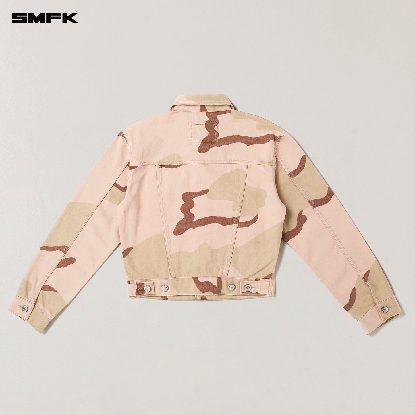 COMPASS PERMANENT SLIM DENIM JACKET Desert Storm Camo