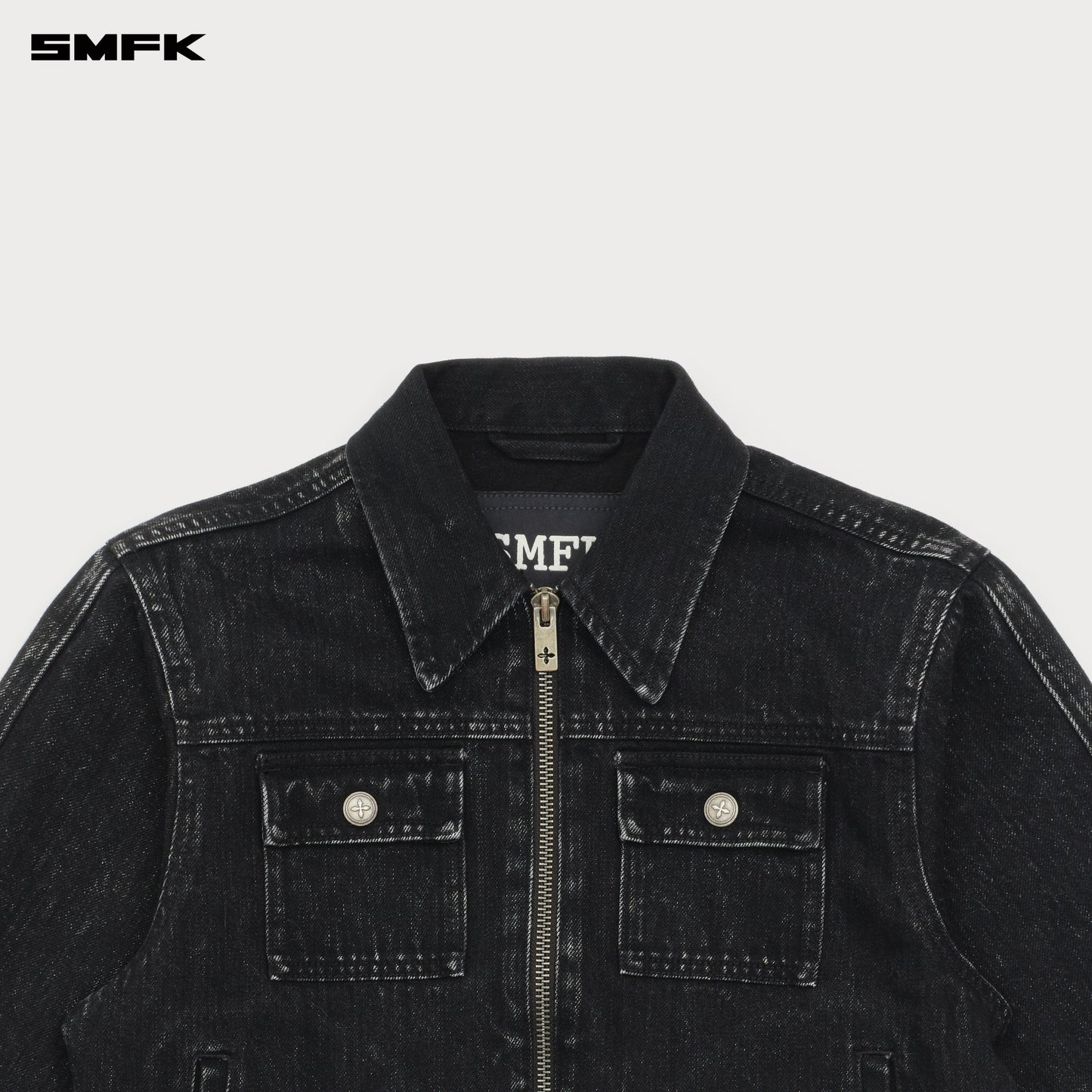 COMPASS Classic Rider Denim Jacket Onyx Denim